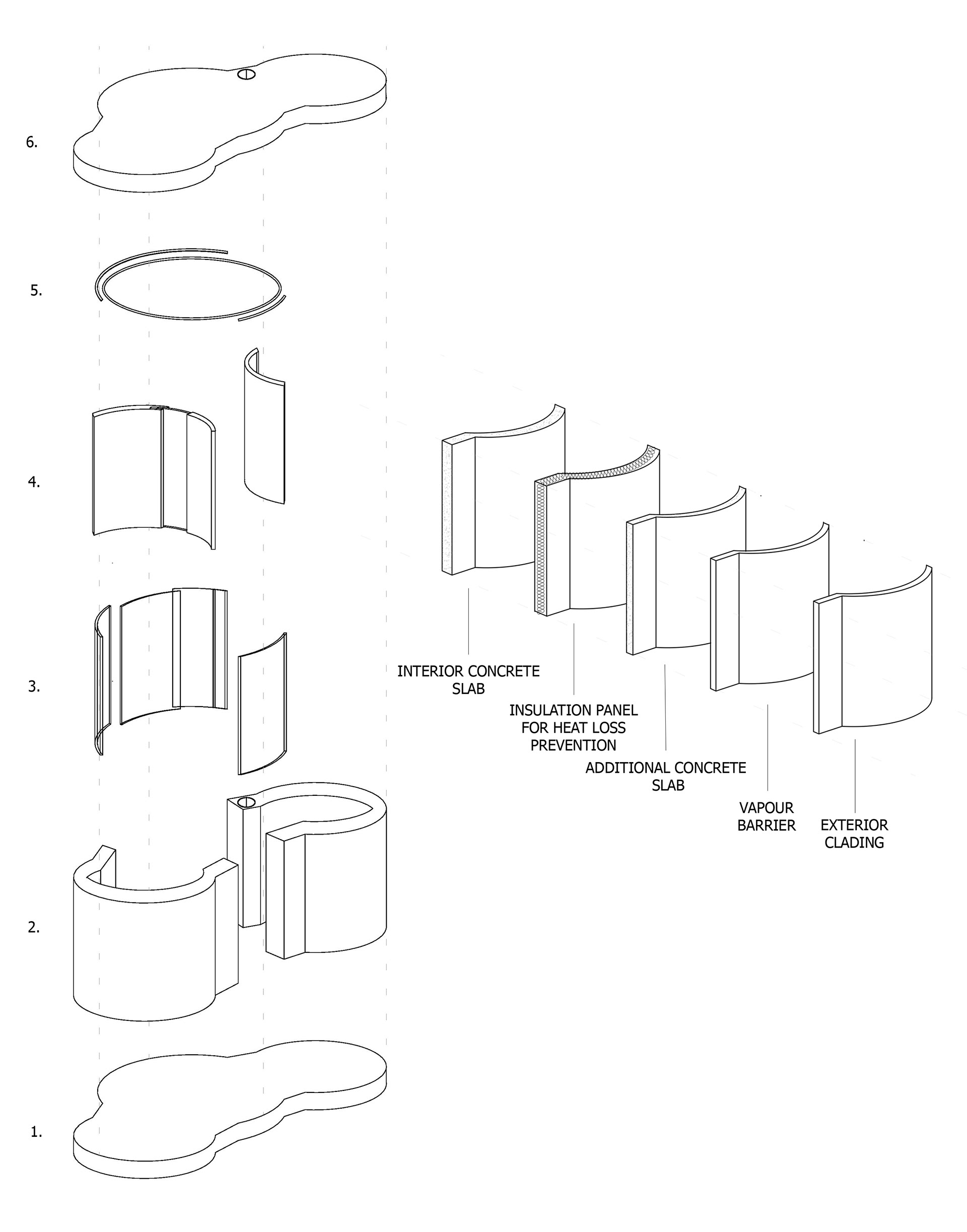 EXPLODED AXONOMETRIC