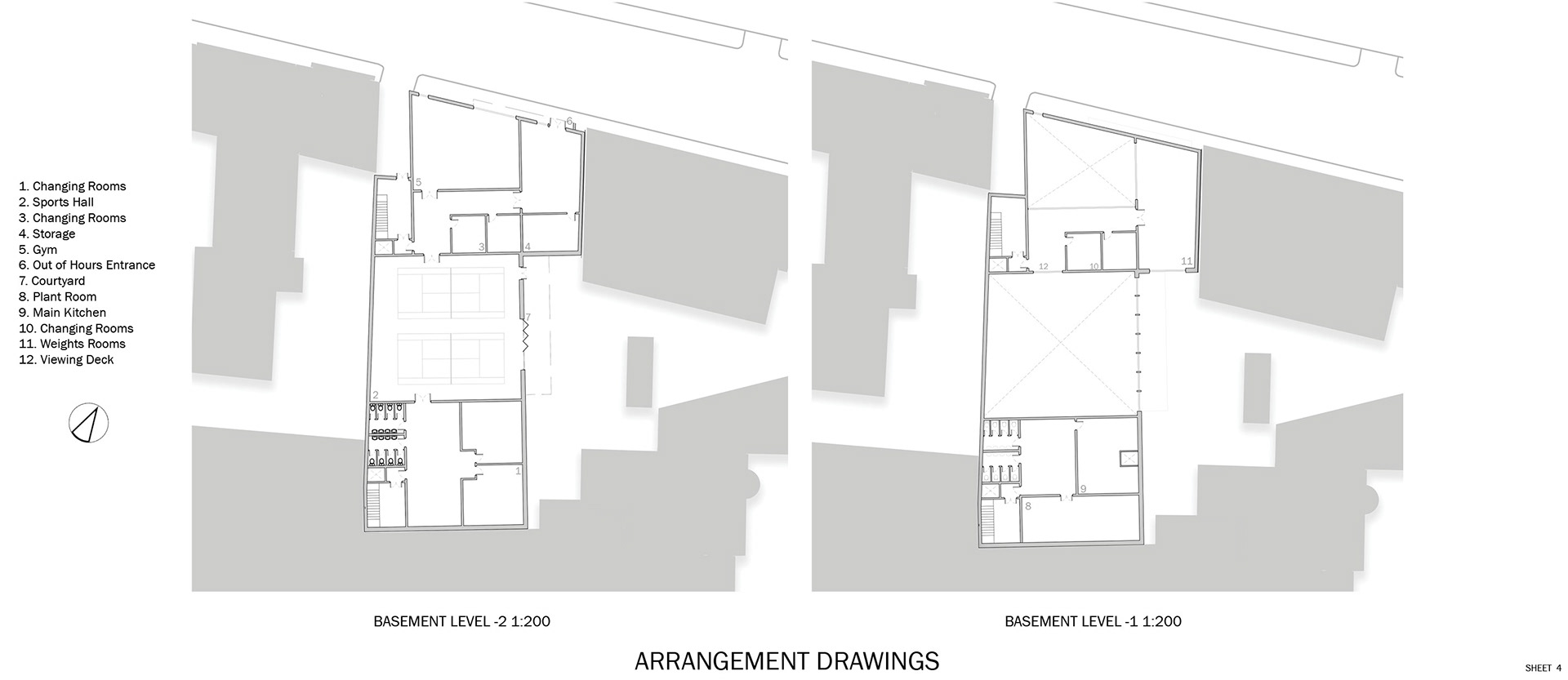 ARRANGEMENT DRAWINGS
