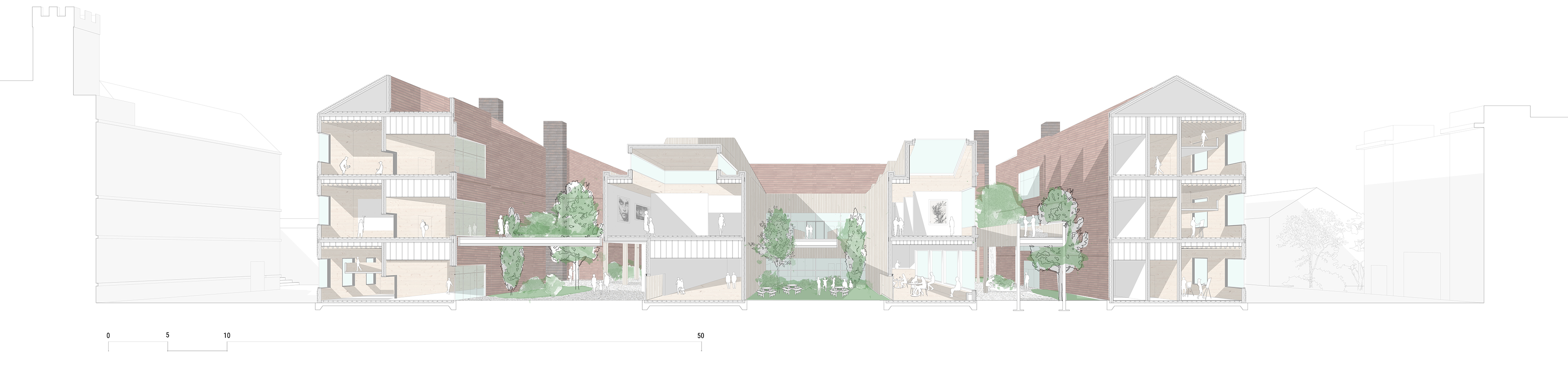 Detailed Perspective Section