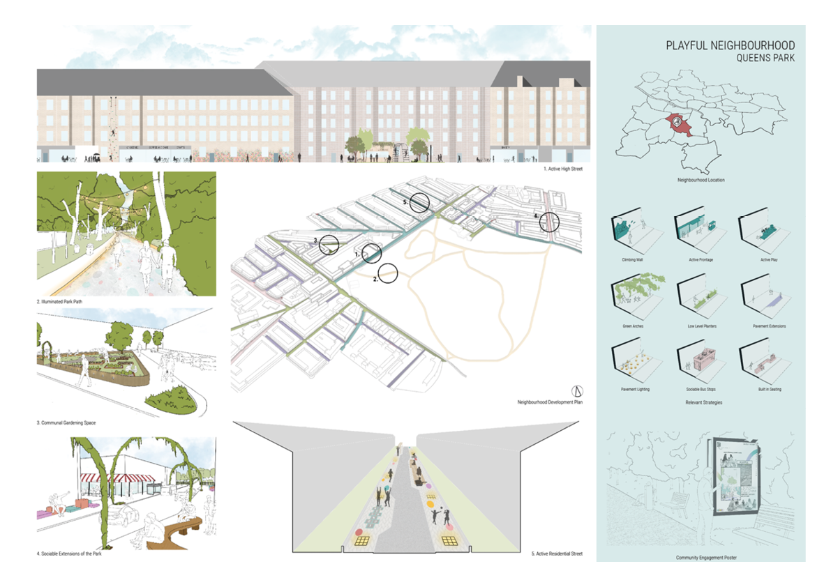 Queens Park Masterplan (Playful)