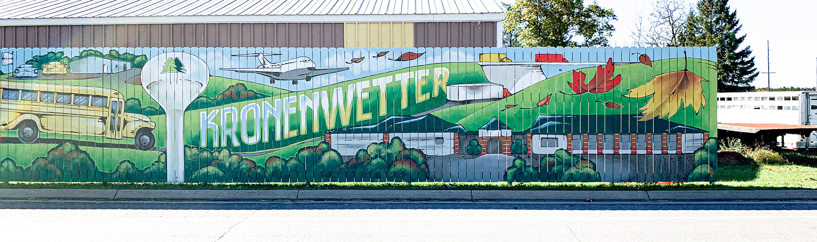  Kronenwetter, WI  |  Journey Through Progress Mural  |  Detail