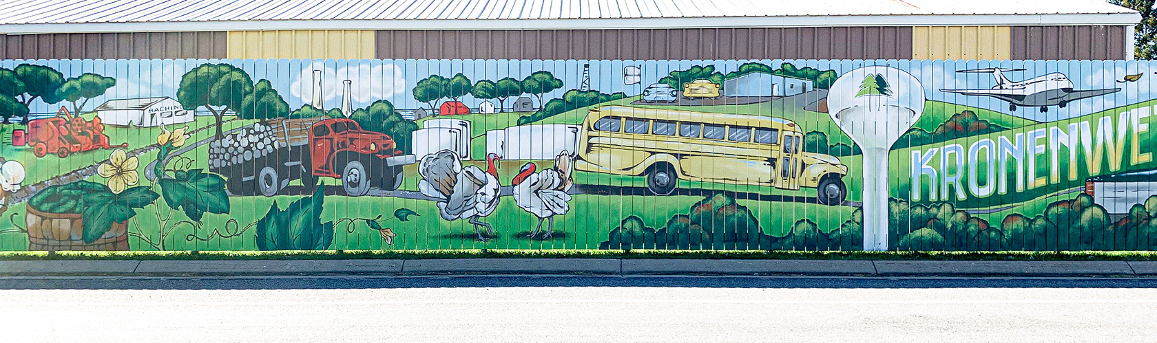  Kronenwetter, WI  |  Journey Through Progress Mural  |  Detail