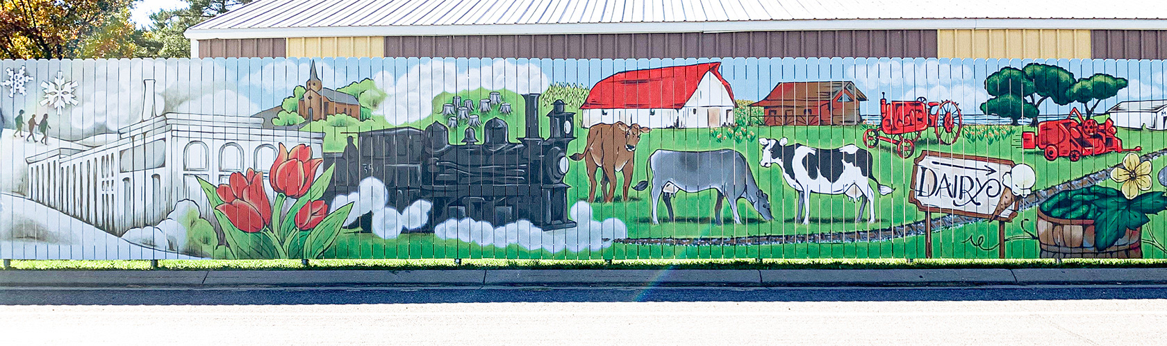  Kronenwetter, WI  |  Journey Through Progress Mural  |  Detail