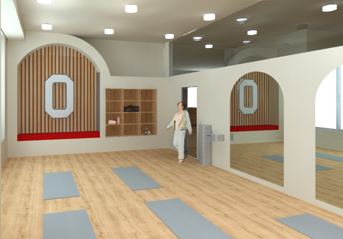 WELLNESS ROOM RENDERING
