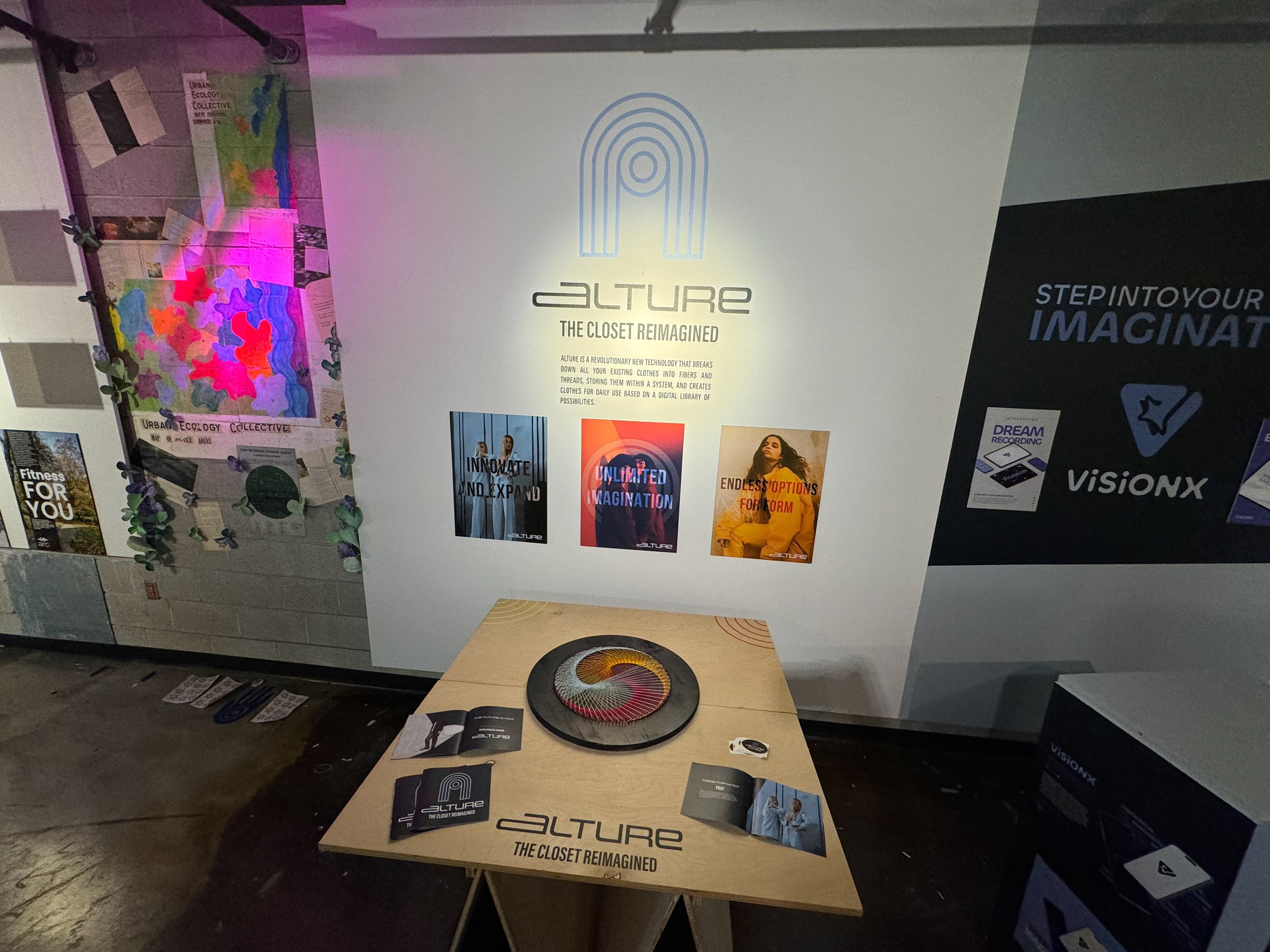 overview of my exhibition