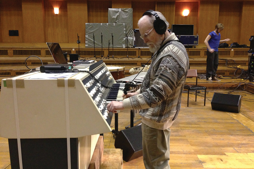 Sound engineer Klaus Bechstein ("Der Schwarze Kanal")