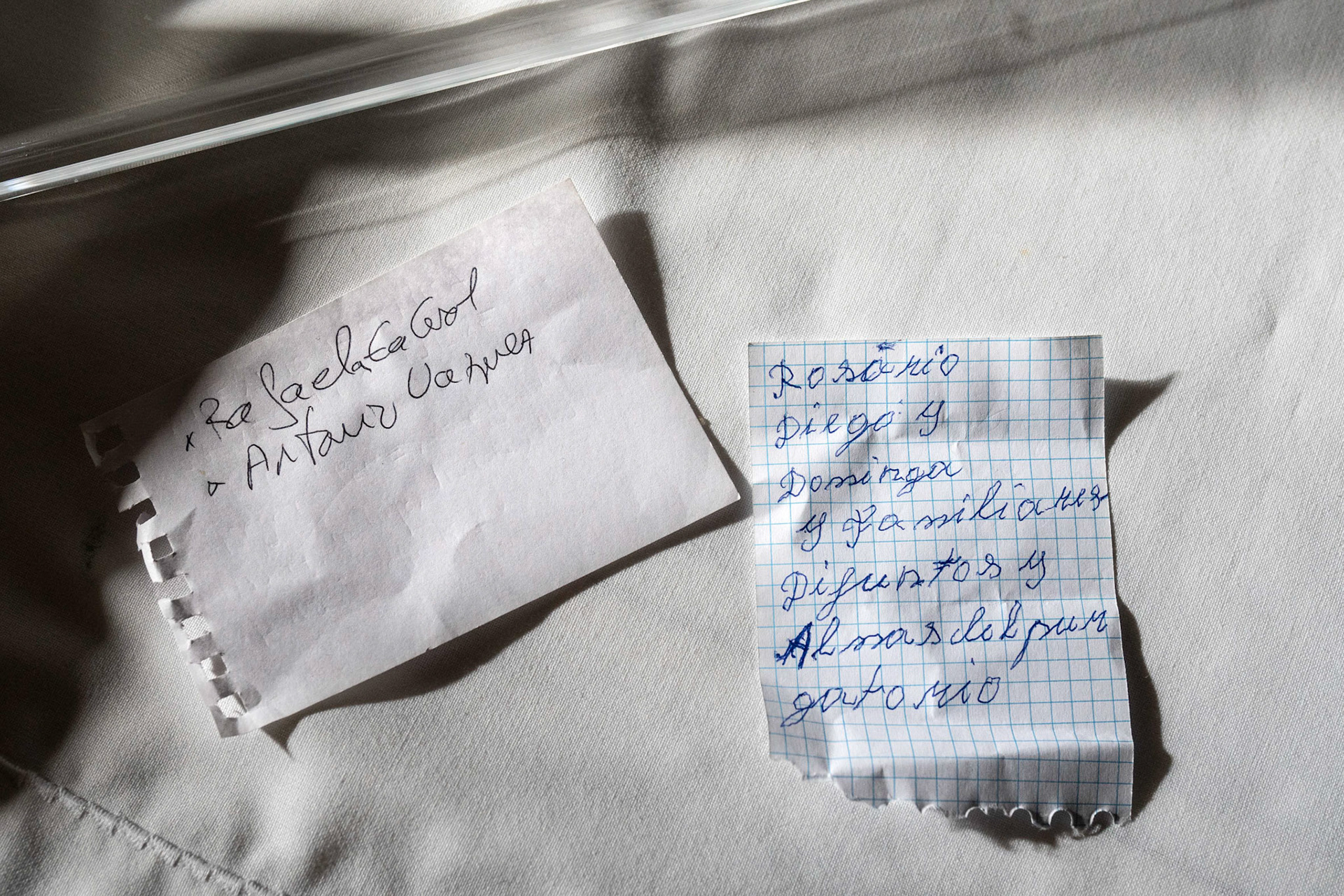 Listas de misas de Nuez de Aliste.