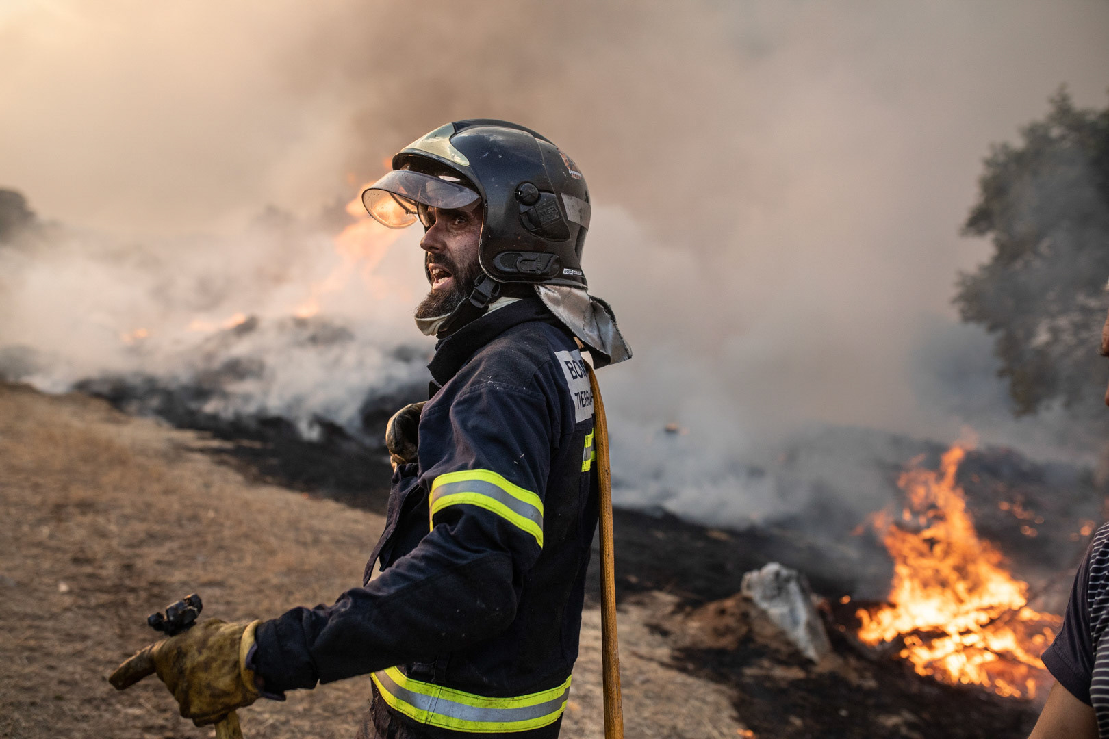INCENDIO FERRERUELA DE TABARA.