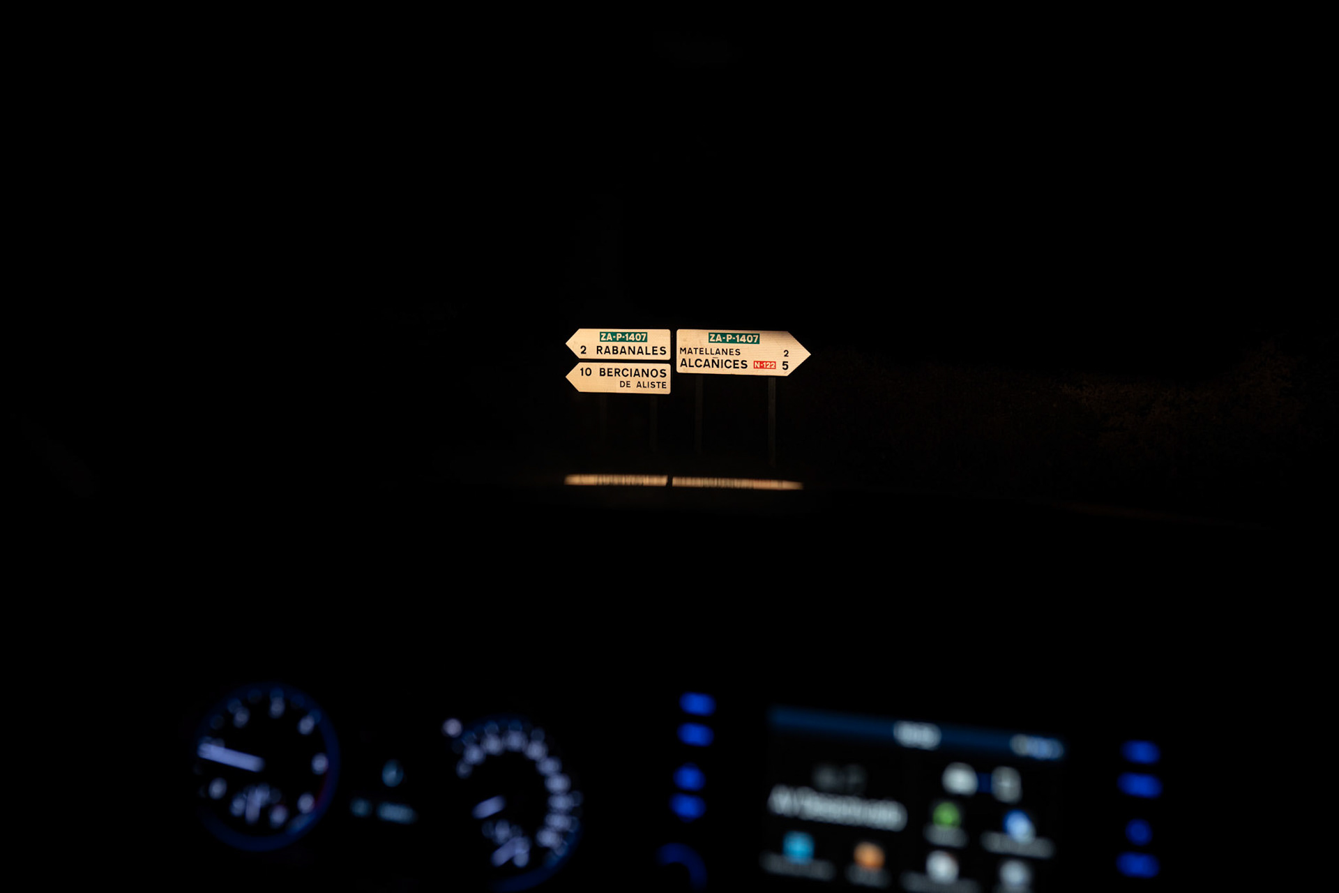 Cruce de caminos en la ruta de Teo.