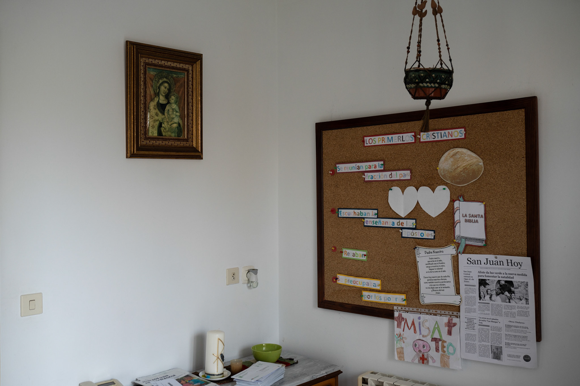 Entrada de la casa de Teo Nieto.