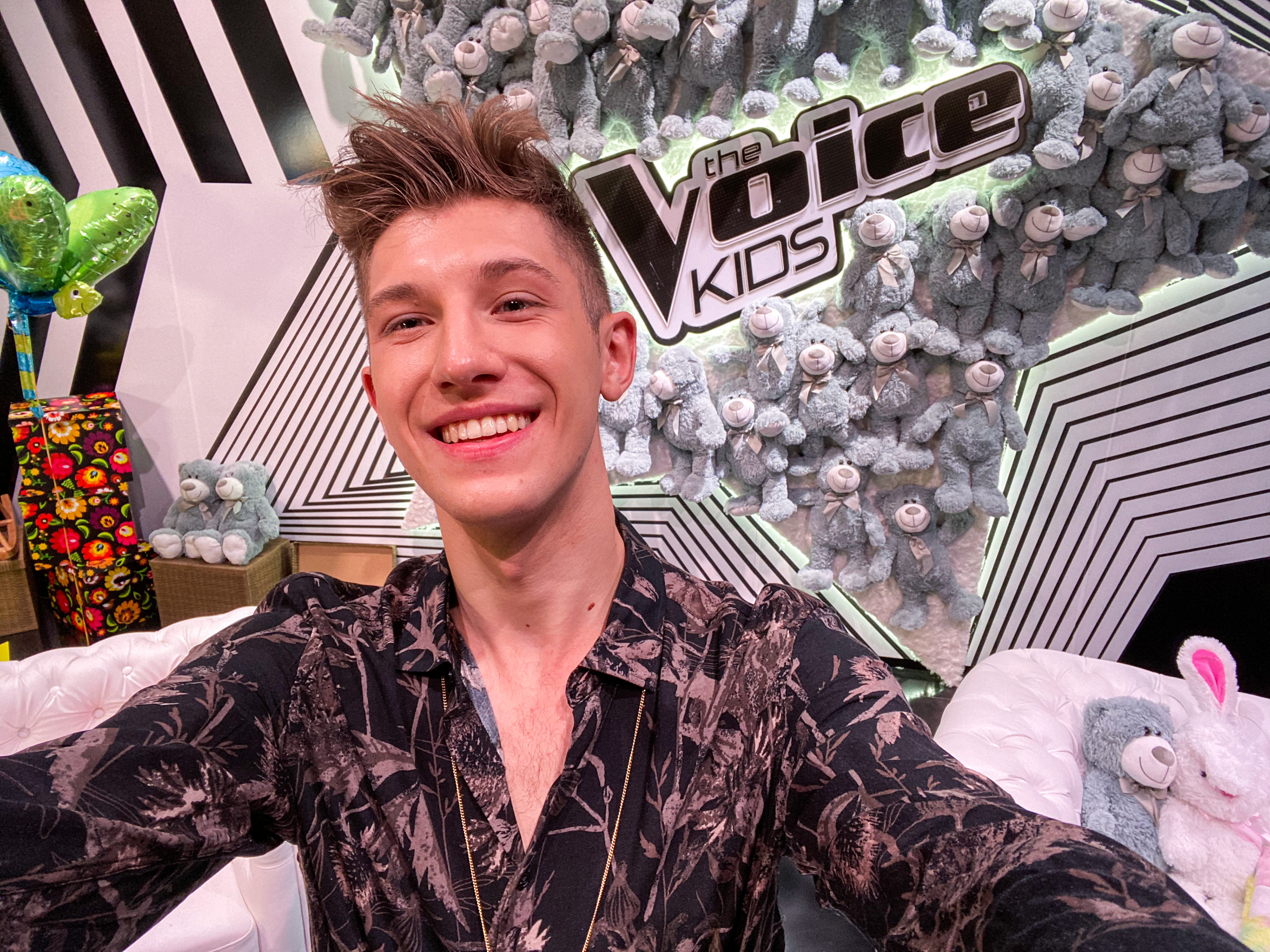 Gościnny występ w studio "The Voice Kids"