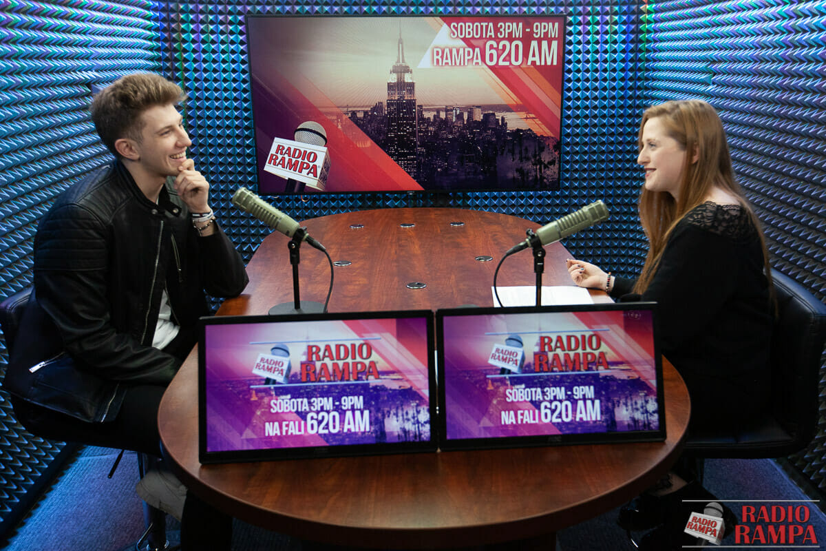 Wywiad w nowojorskim radiu "Rampa"