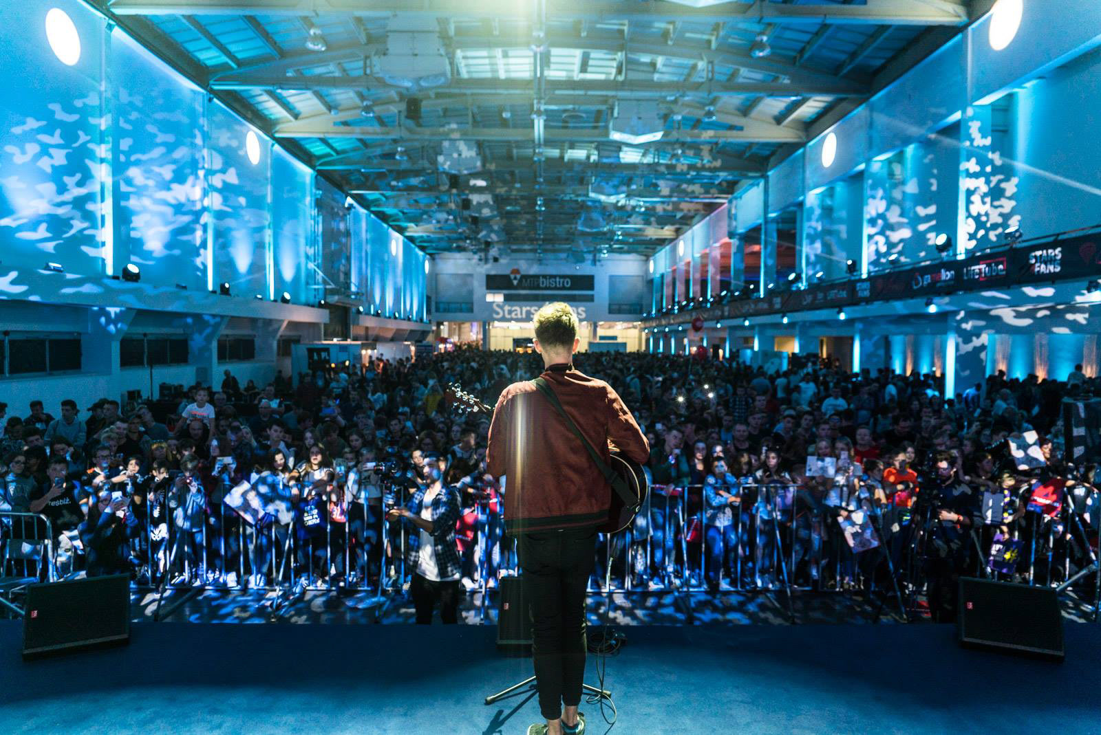 Koncert podczas "Stars4fans" w Poznaniu
