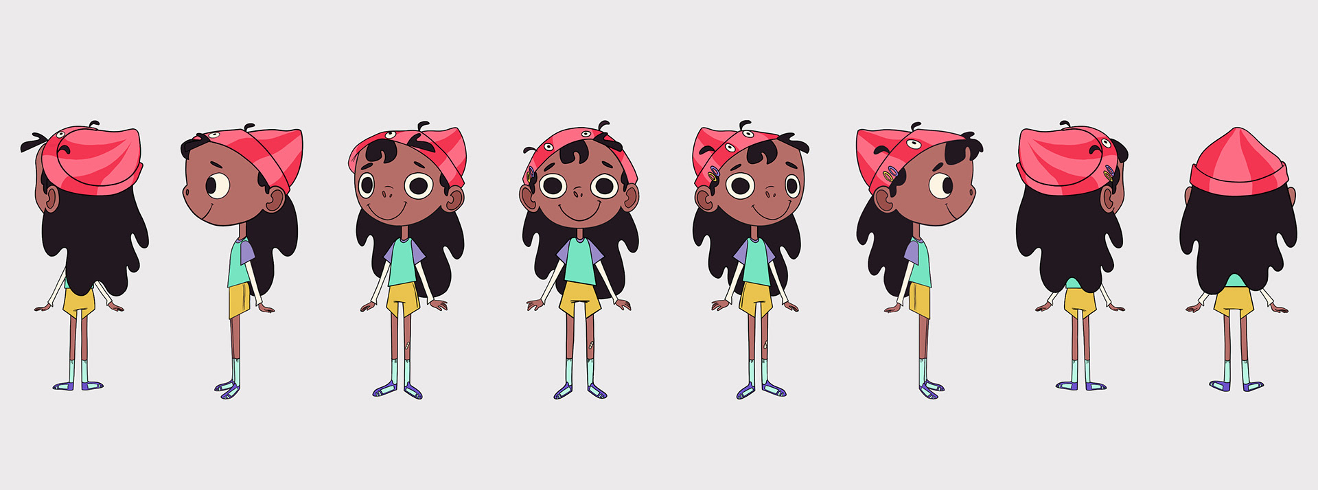 Character Design | Aninha Turnaround
