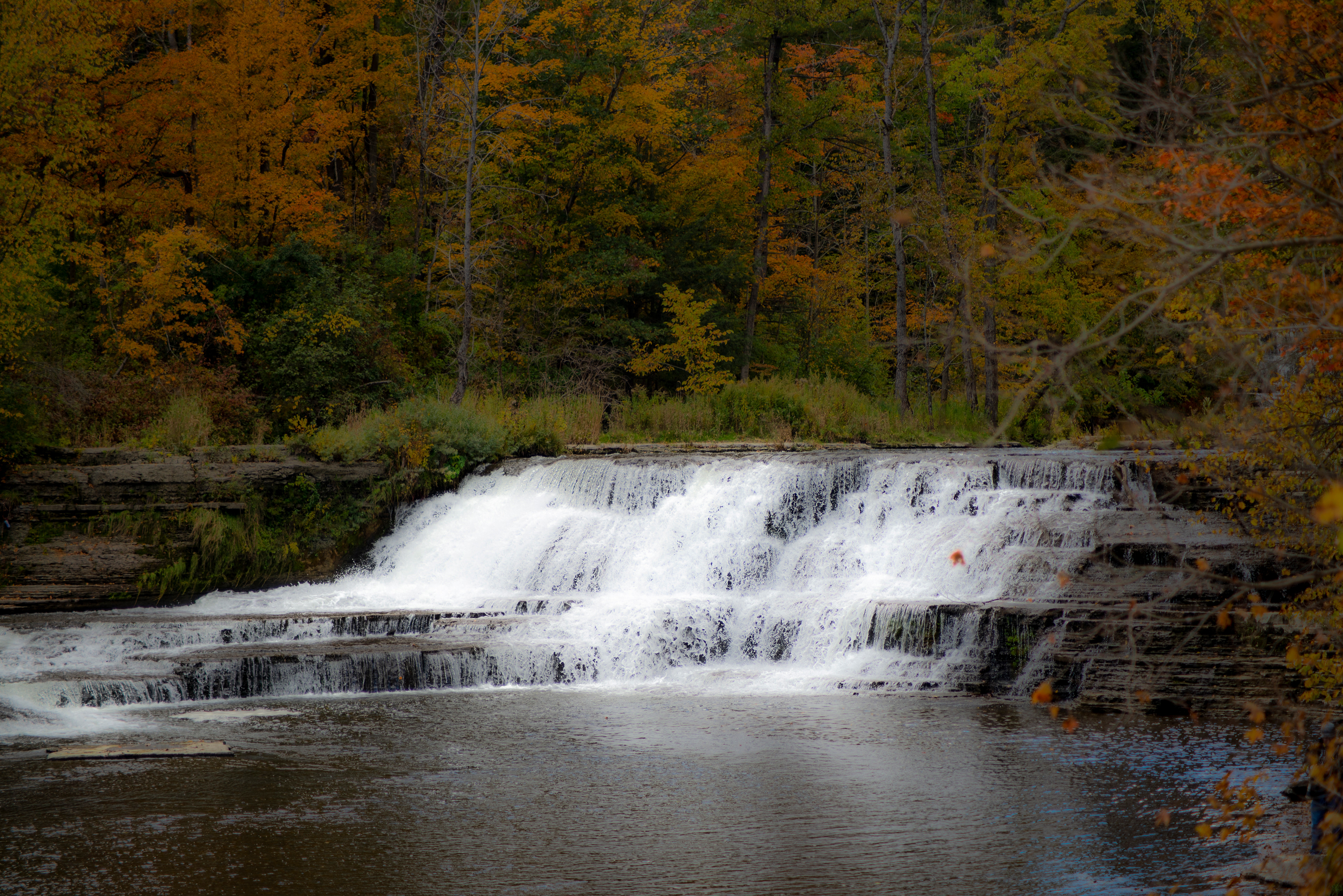 Wiscoy Falls in the Fall