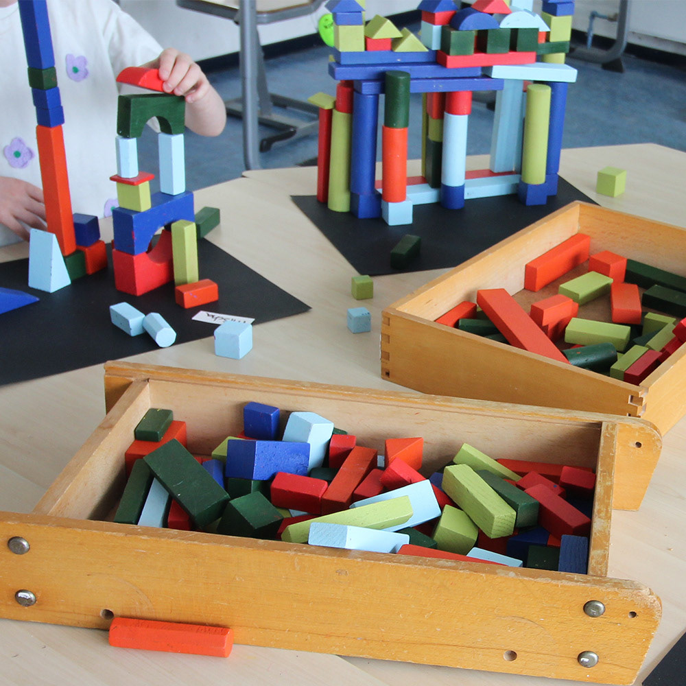 Creatieve workshop Blokken Collages
