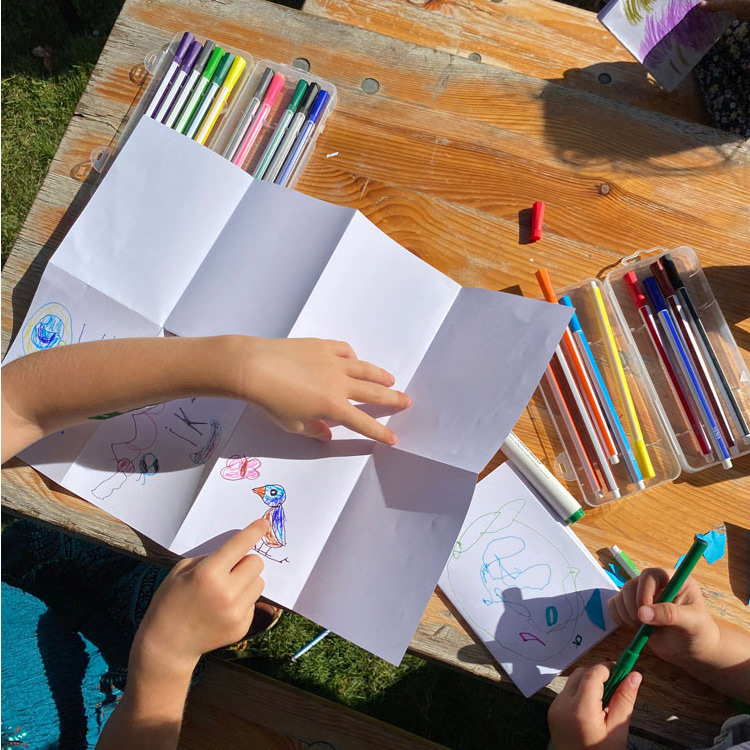 Zine maken creative workshop