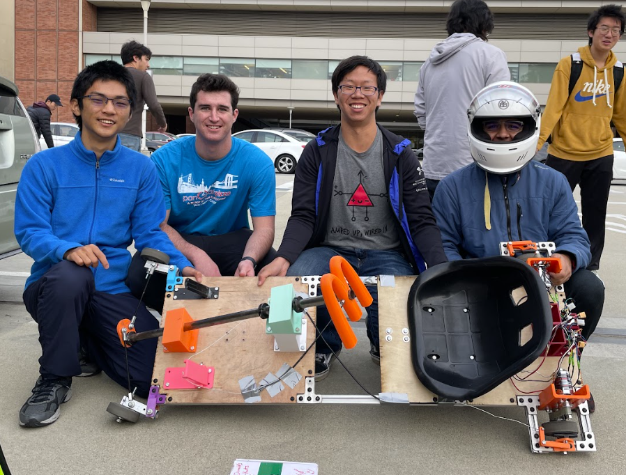 Team Picture with Go-Kart