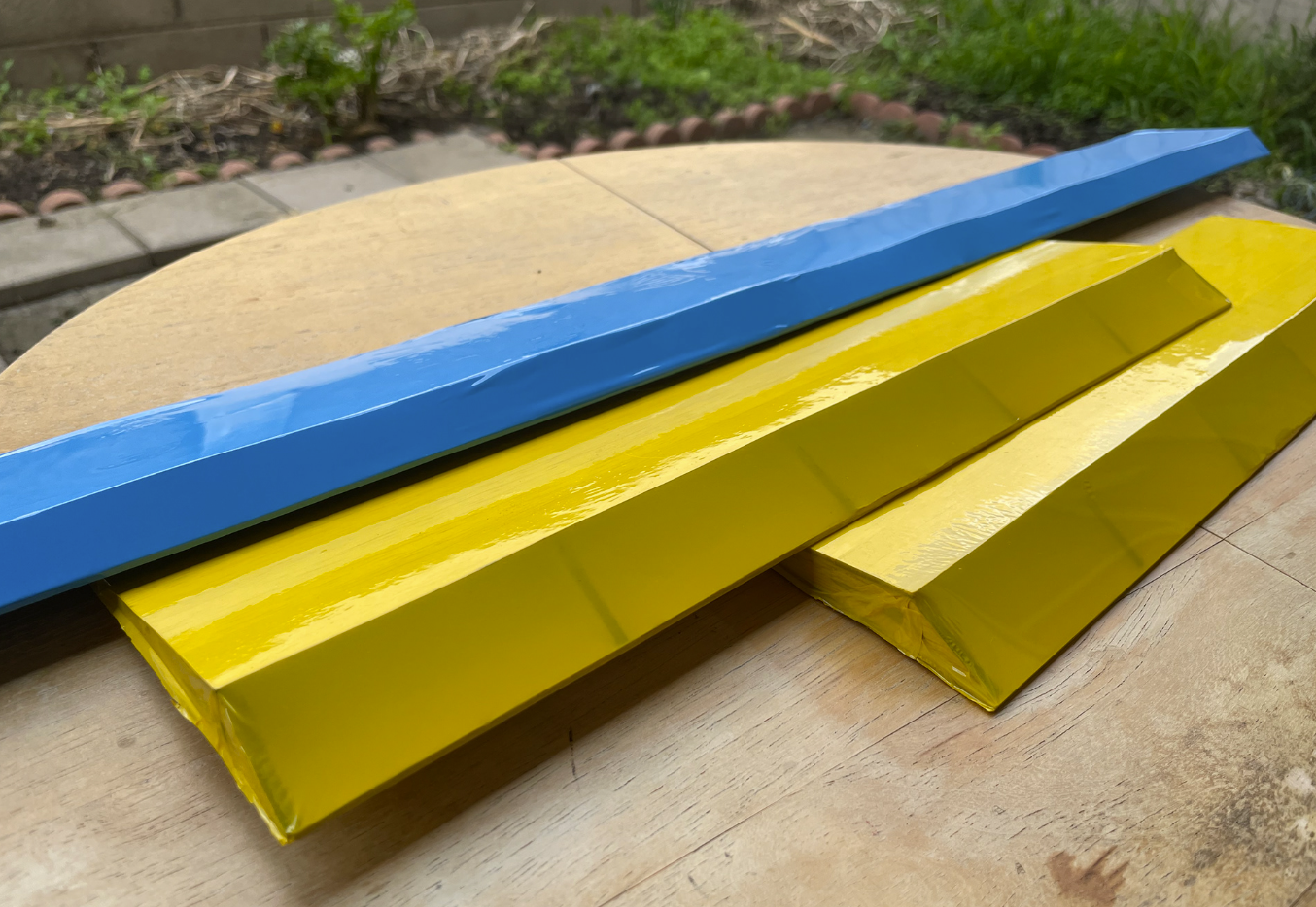 Completed Ailerons and Elevator