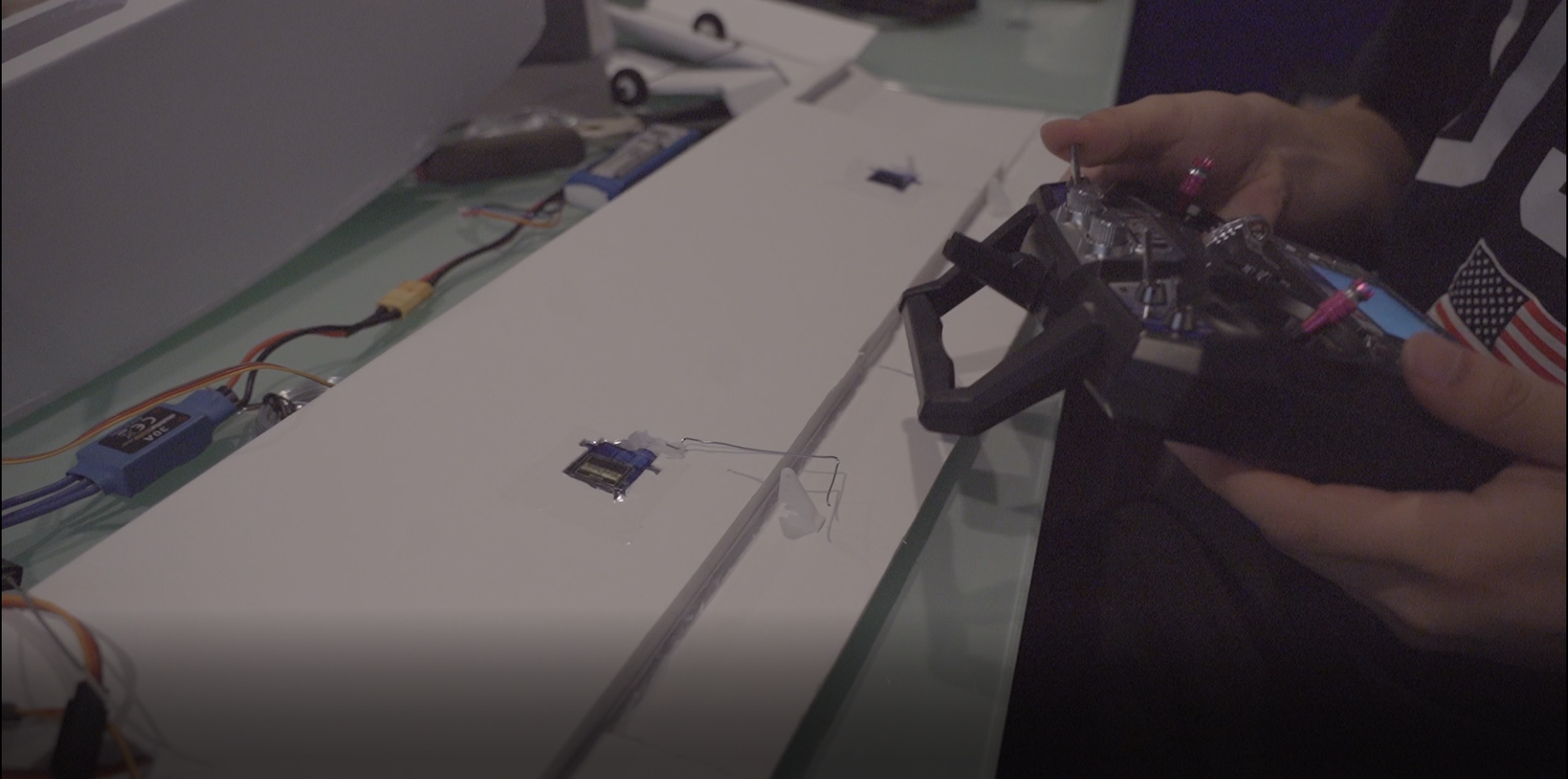 Testing the Control Surfaces