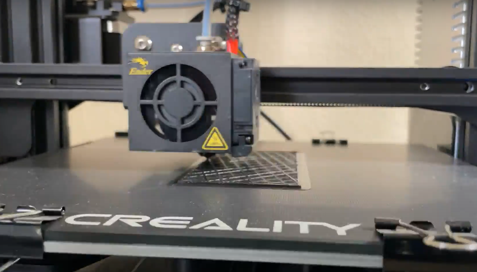 Printing the Landing Gear Base