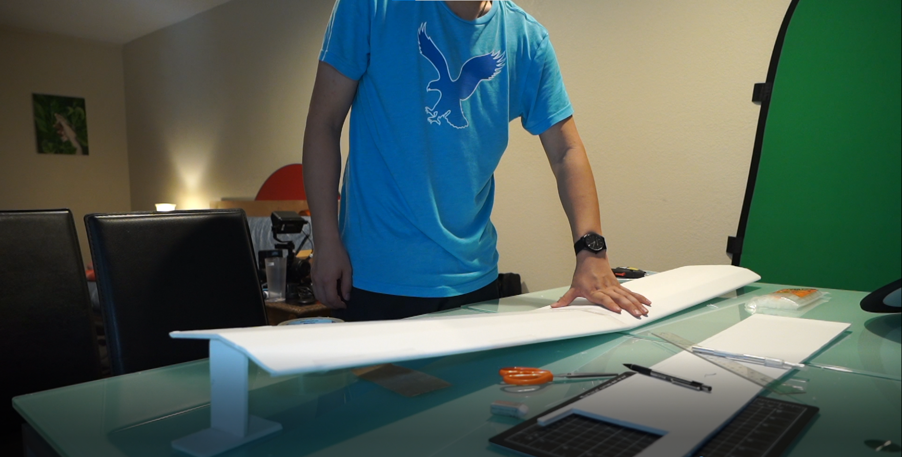 Creating dihedral for the Wing