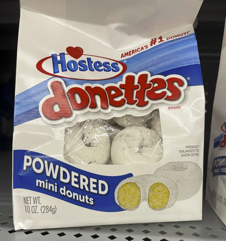 Powder Donuts containing TiO2