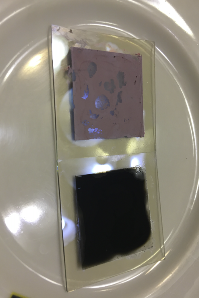Cathode (top) and Anode (bottom)