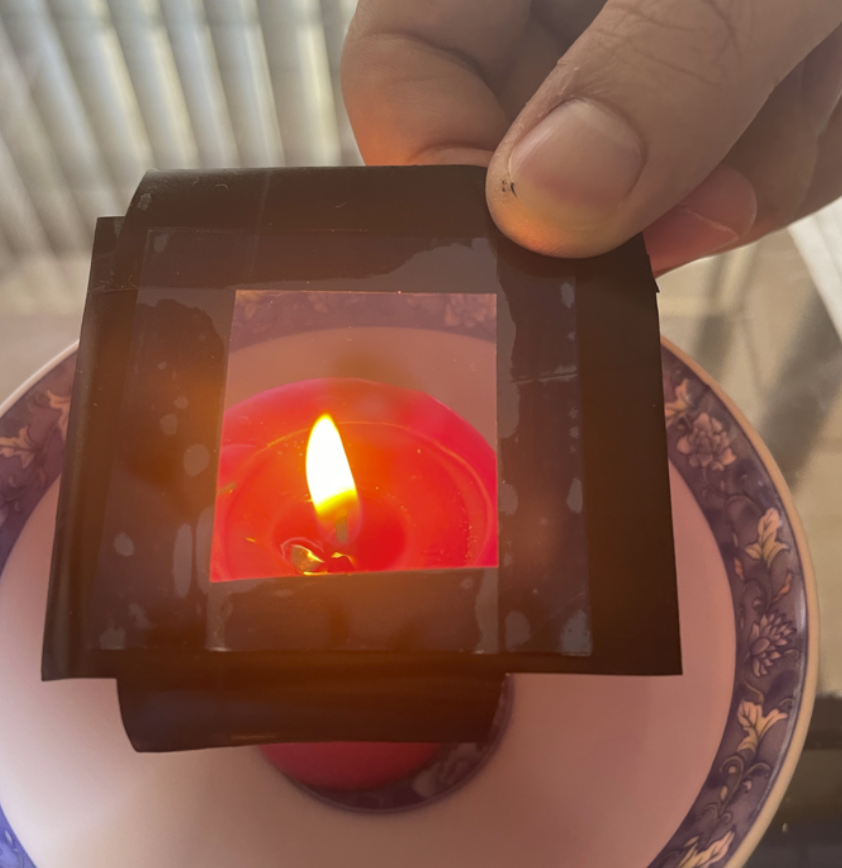 Creating the Anode using Graphite and Soot from Candles