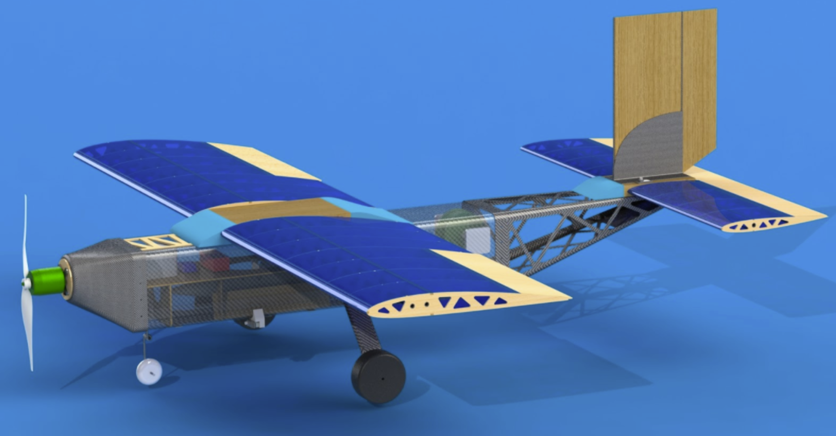 Patchwork Rendered CAD