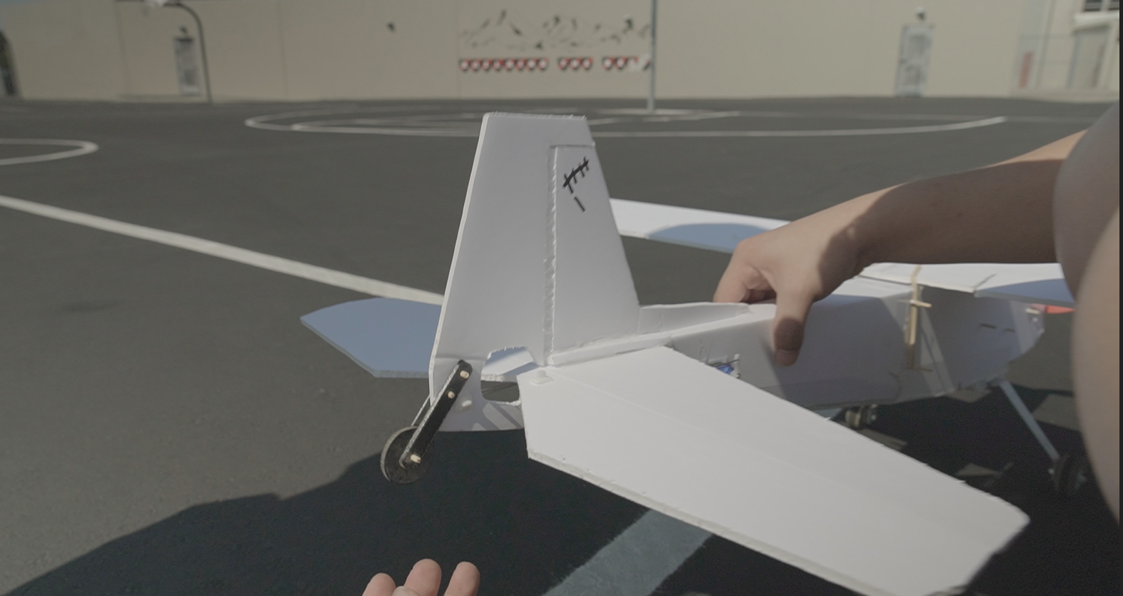 Back Landing Gear Bending