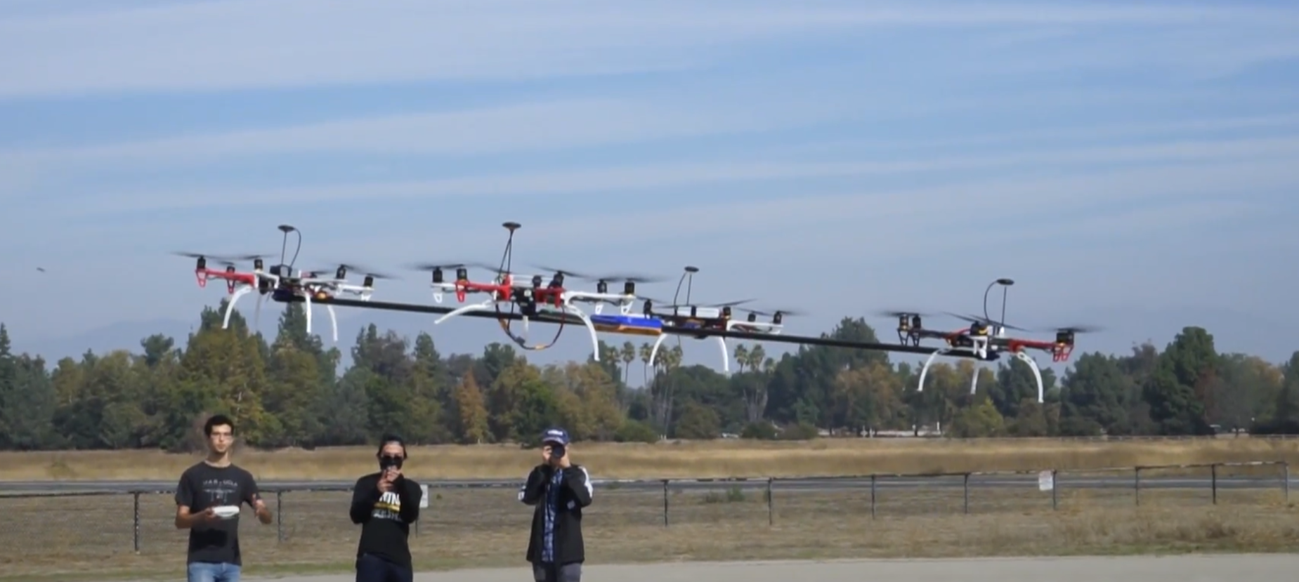 4-Drone Test