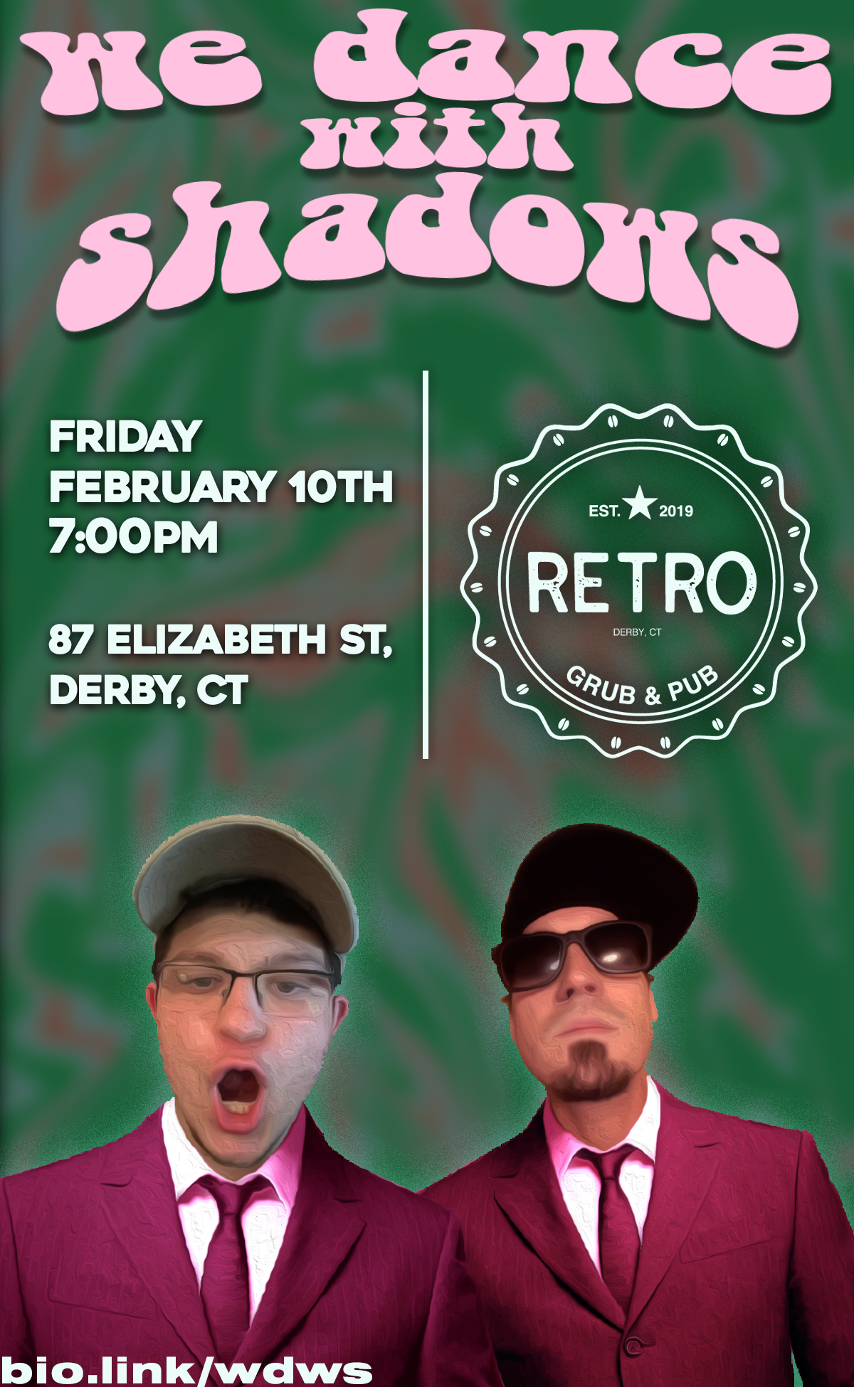 First gig at Retro Grub & Pub