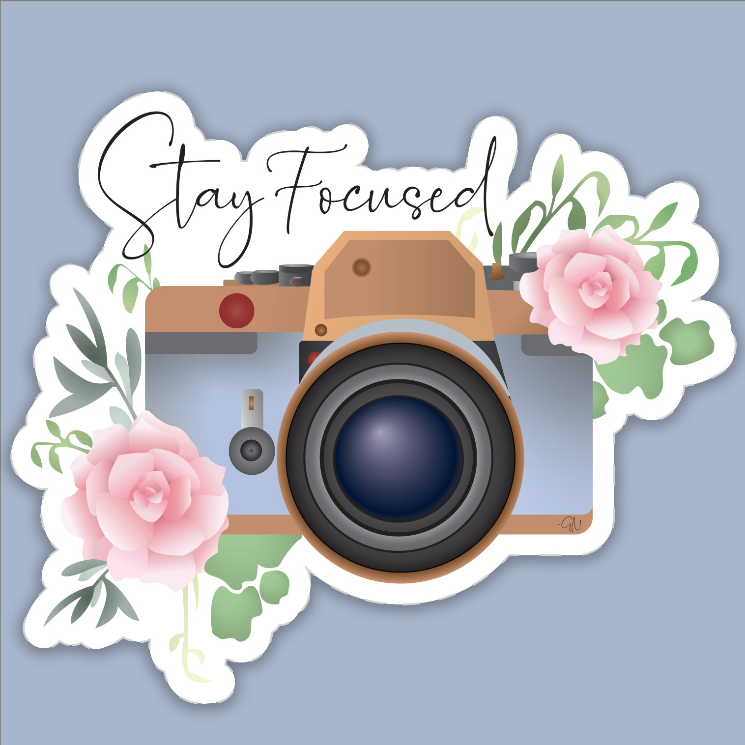 Illustrated Sticker