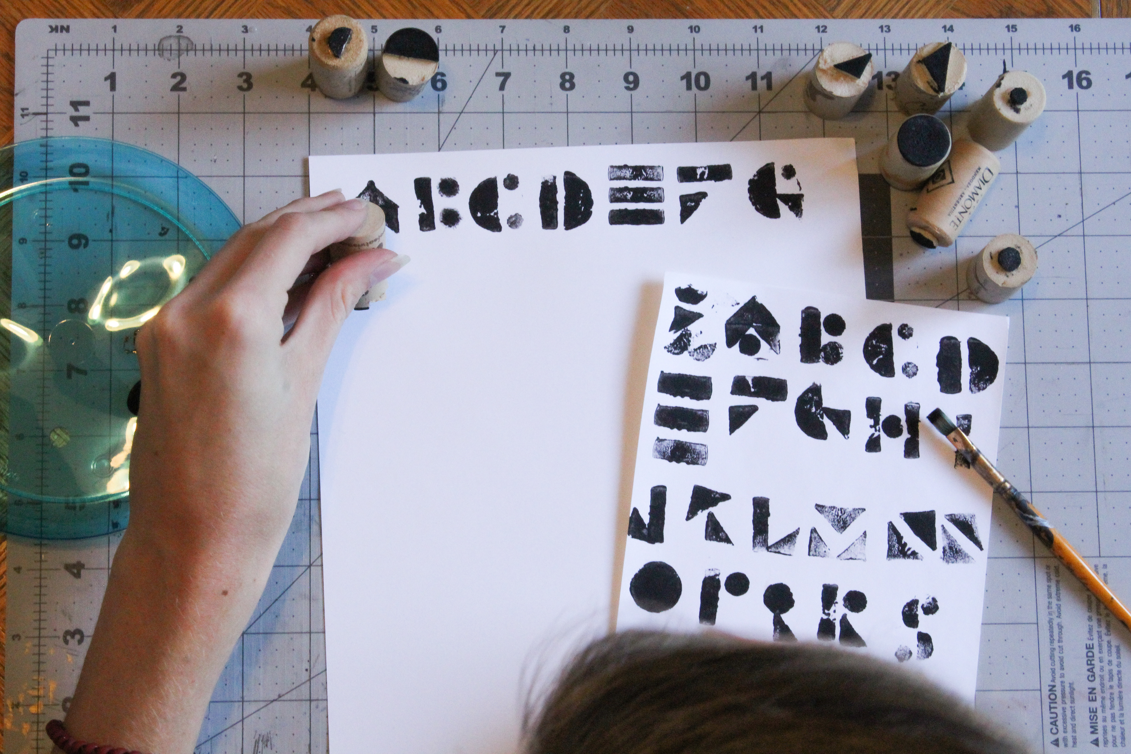 Stamps in use