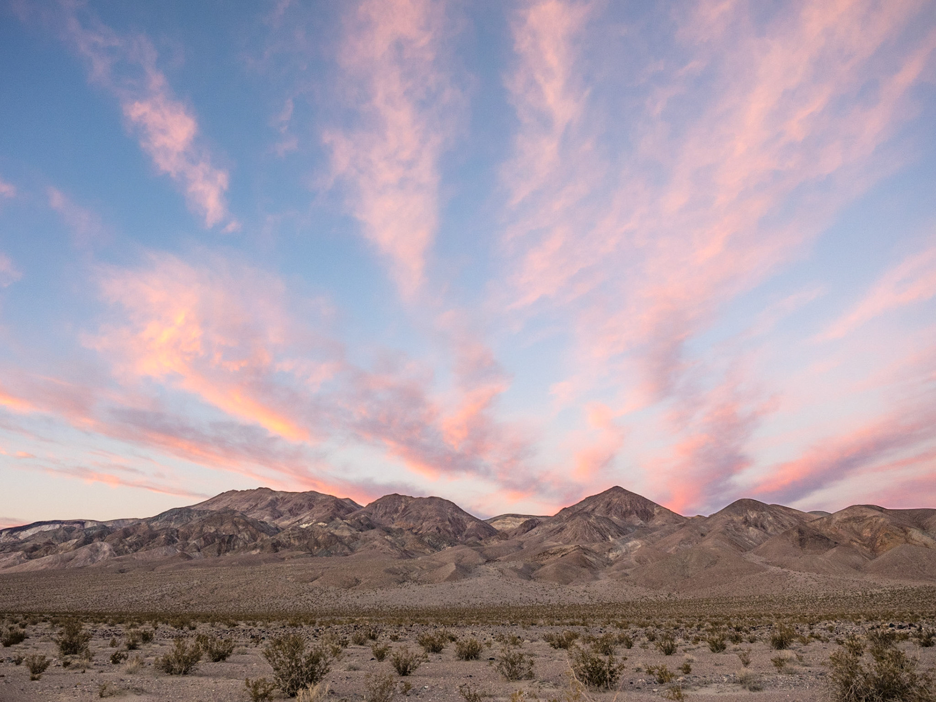 Eureka Dunes Death Valley