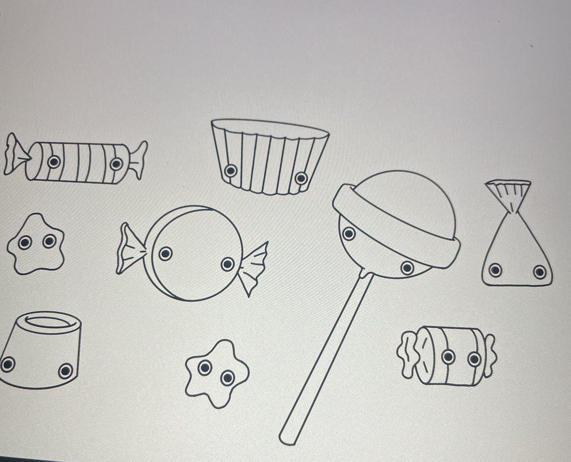 eye candy sketch