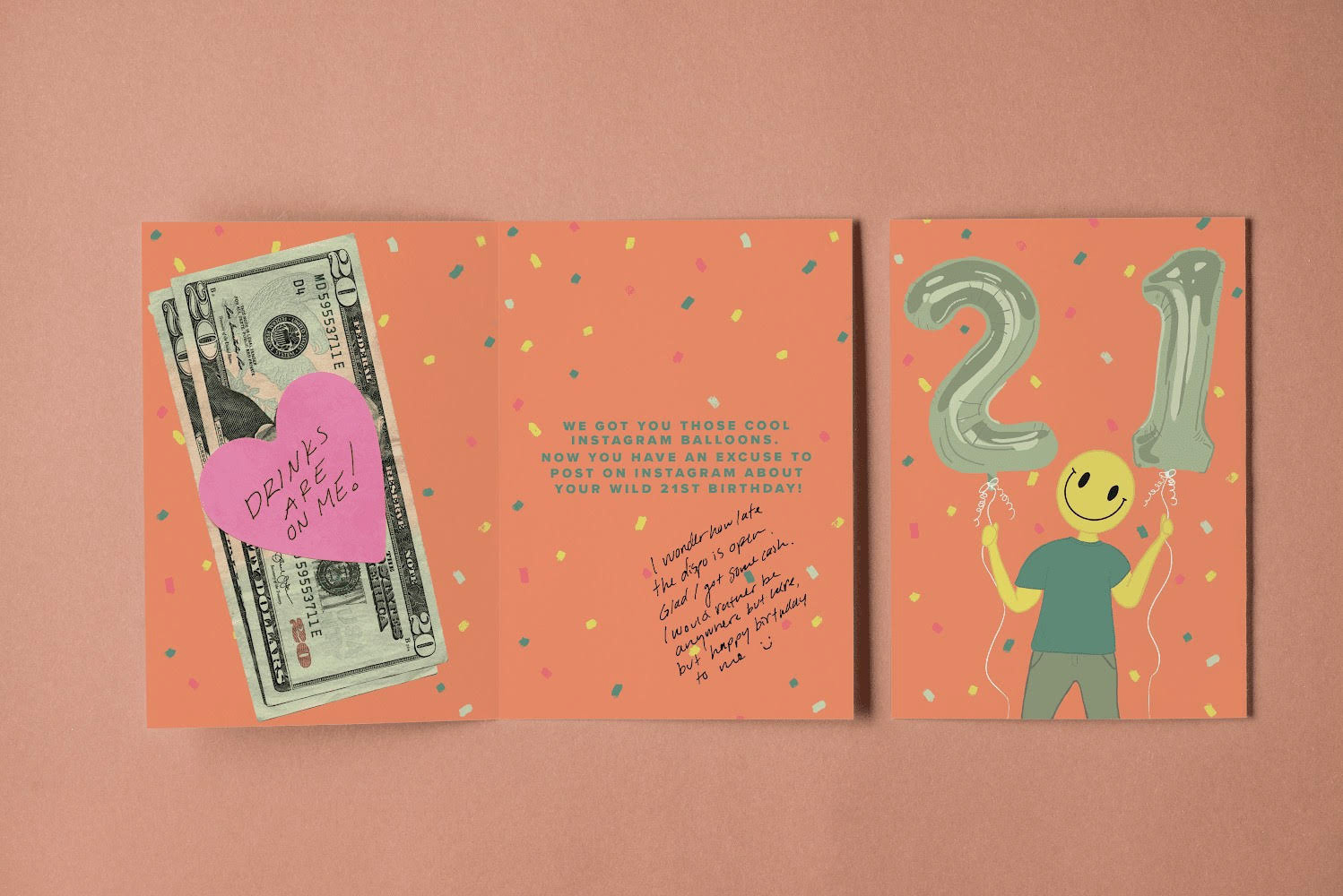 21st Birthday Card
