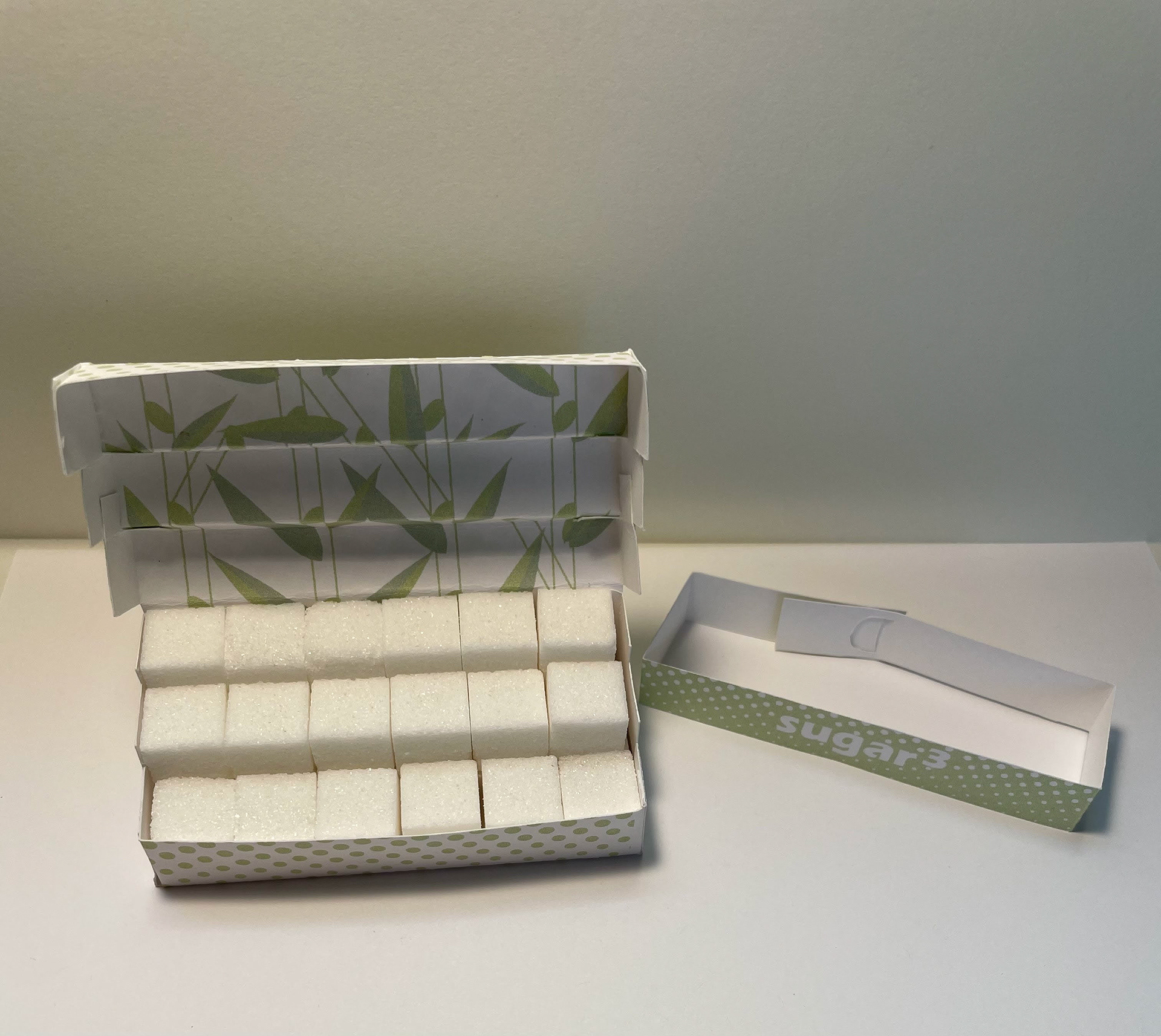 Sugar cube packaging