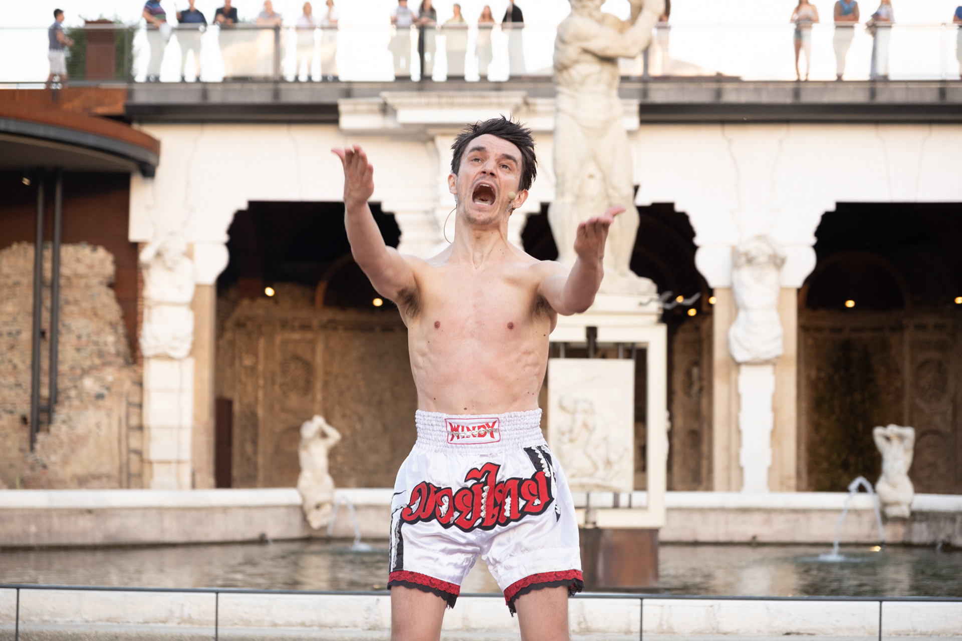 Davide Tagliavini durante un momento di THAT'S ALL