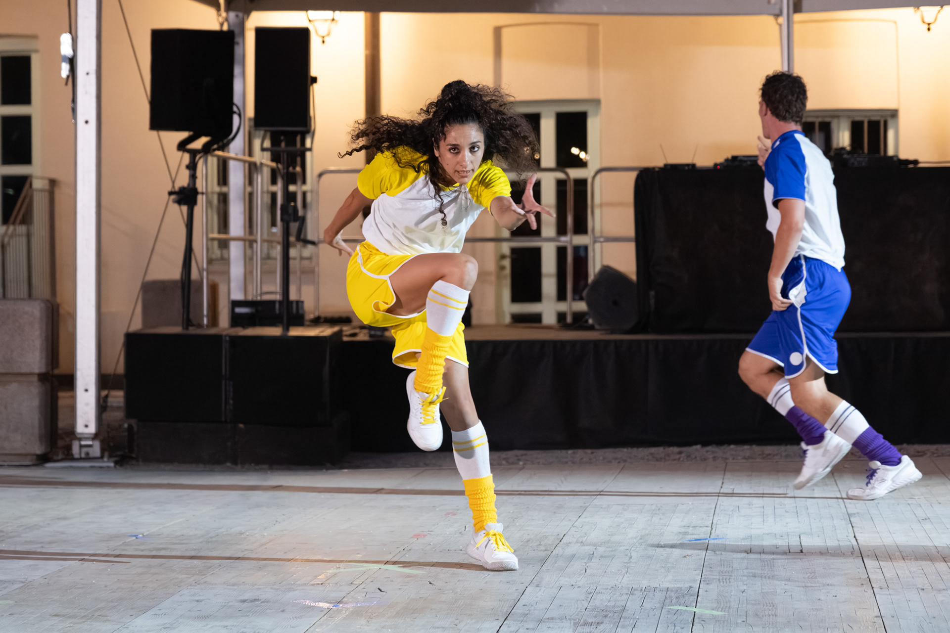 Una danzatrice della Compagnia LostMovement