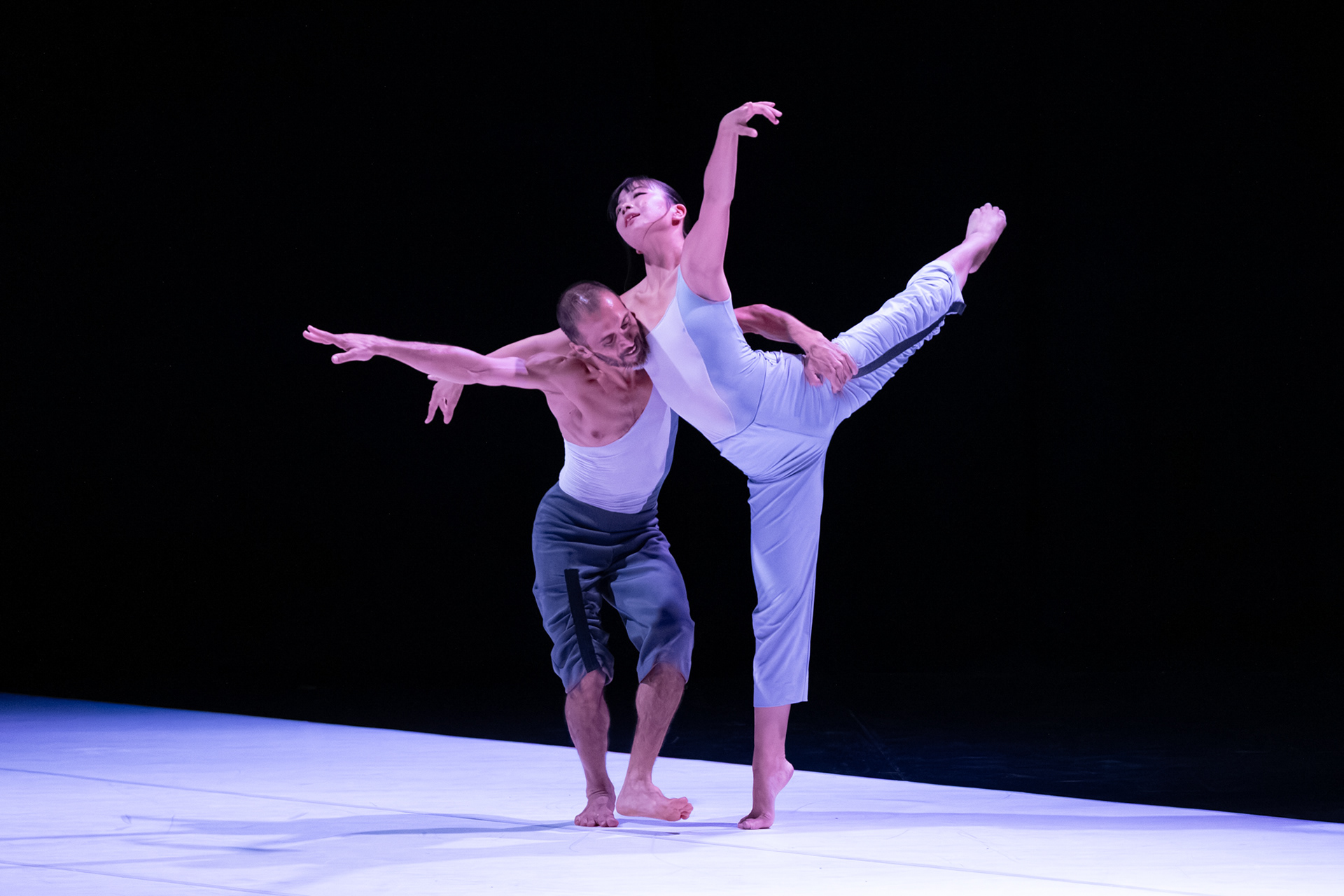 Danzatori in azione durante la Serata Handel