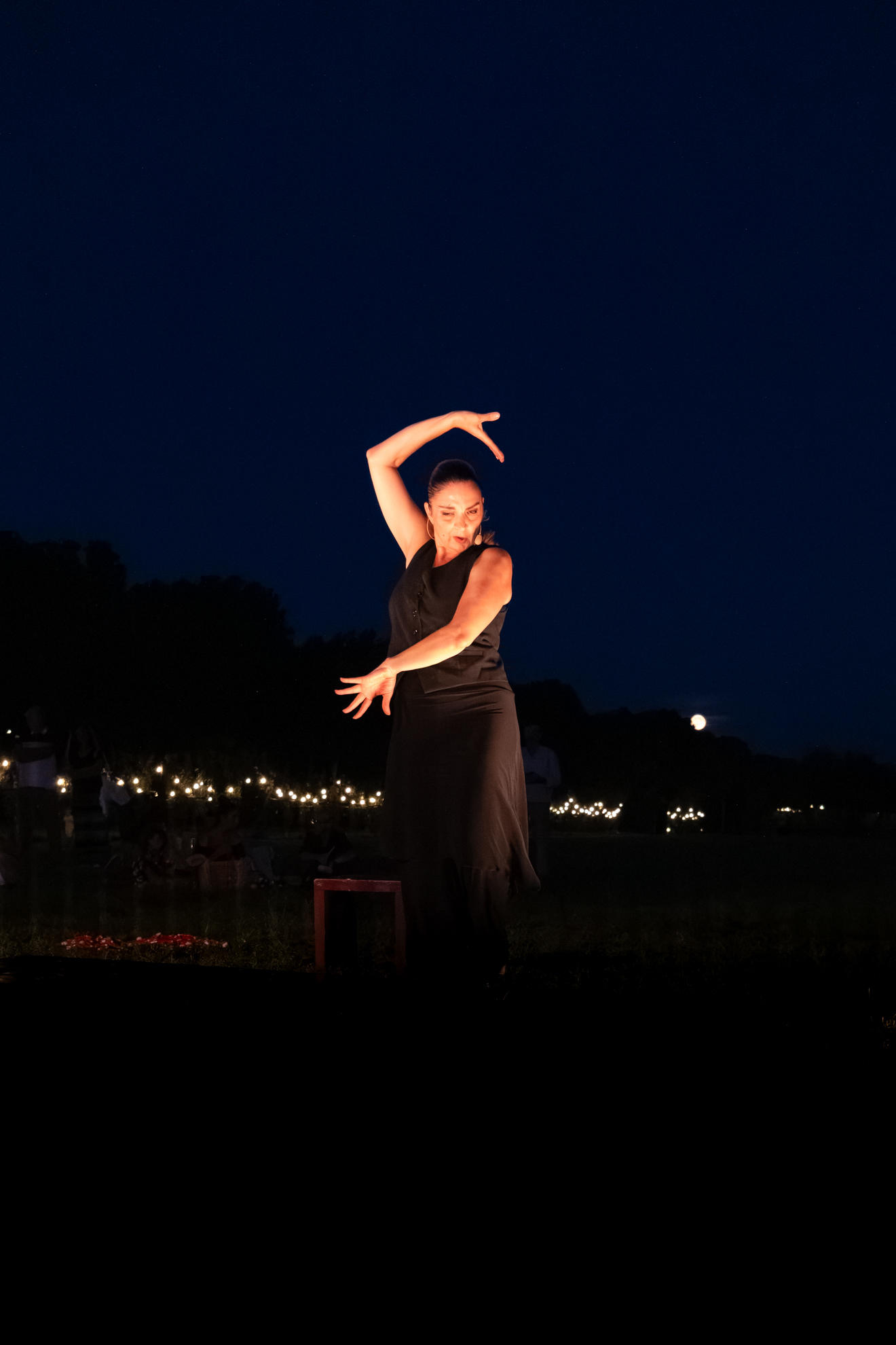 Giorgia Celli in un momento di BAILAORA * IN A ROOM