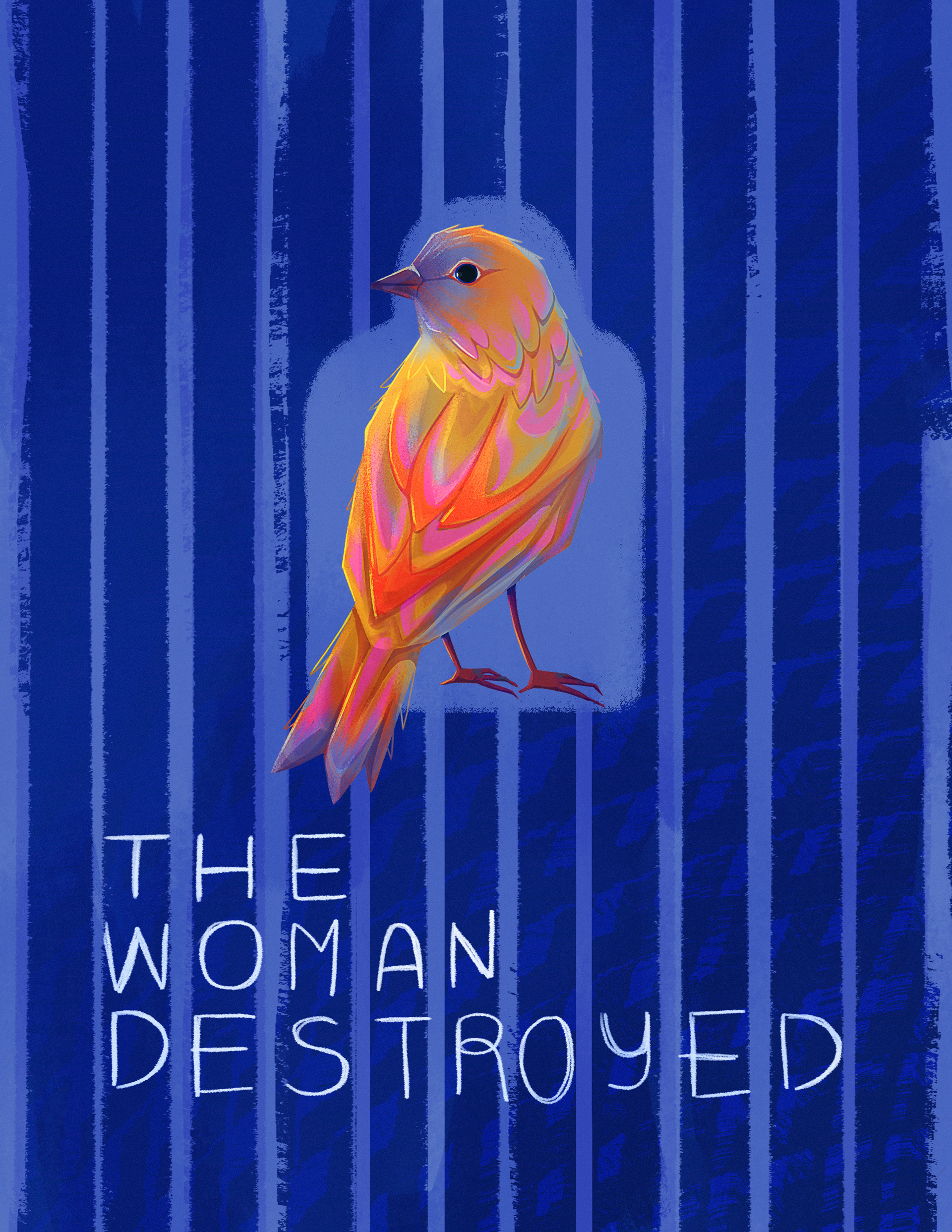 Book Cover - The woman Destroyed inspired by by Simone de Beauvoir