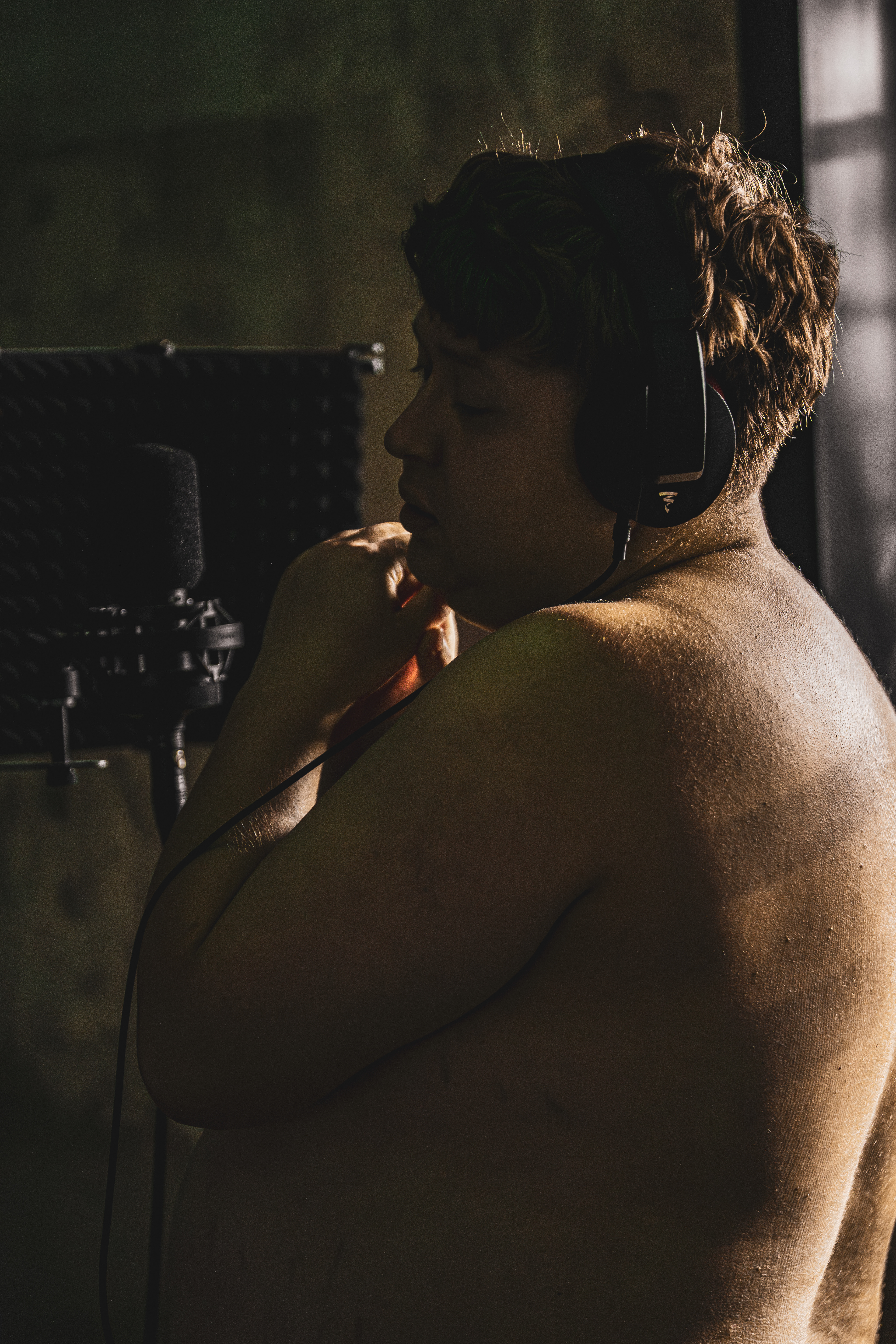 Franciszek Wygnański / Wygus in studio, Poznan 2025 @fotopieczi Marcin Pietrzak
