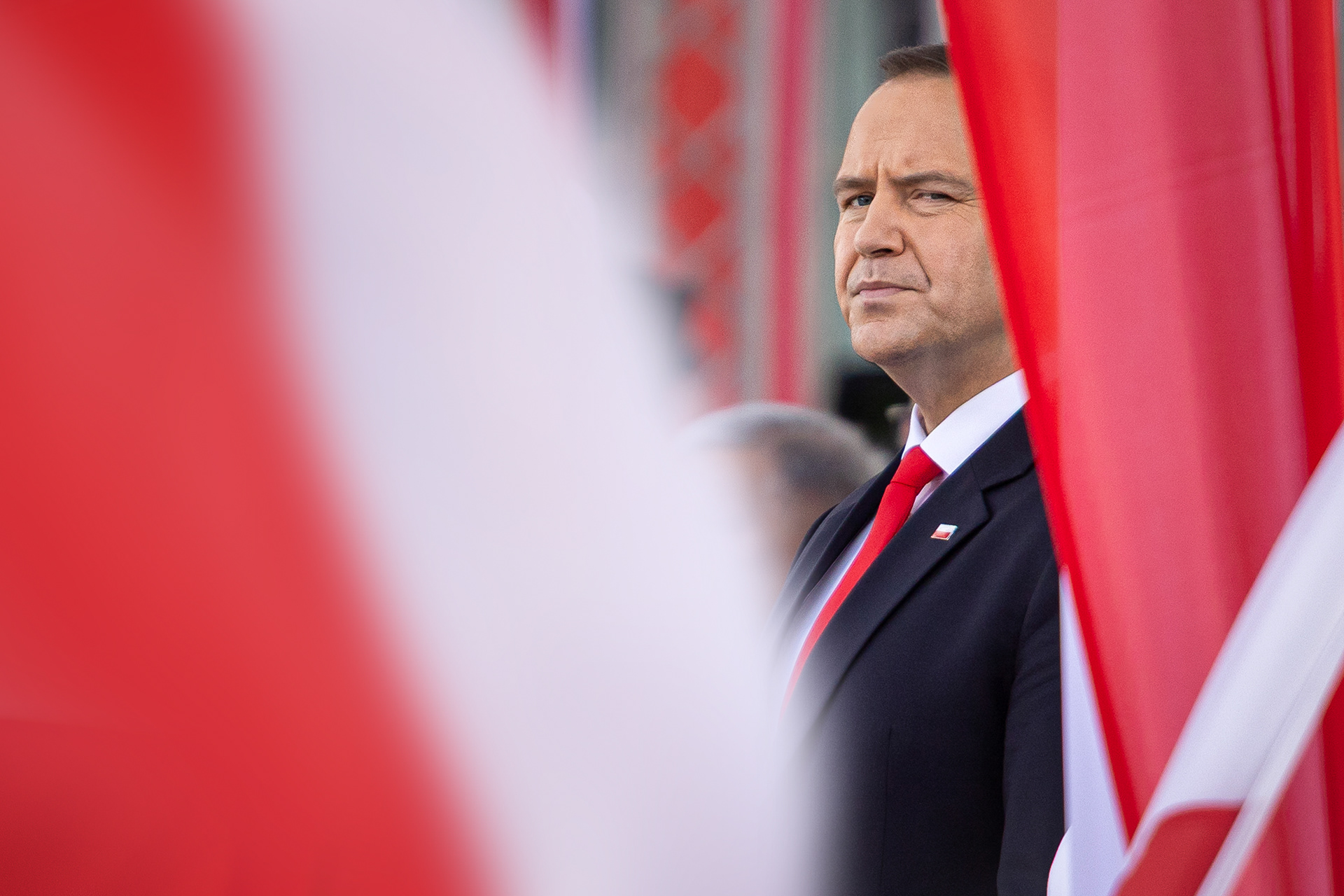 The President of the Republic of Poland, Karol Nawrocki, assumes command over the Armed Forces of the Republic of Poland. Photo © Marek Ladzinski / FORUM