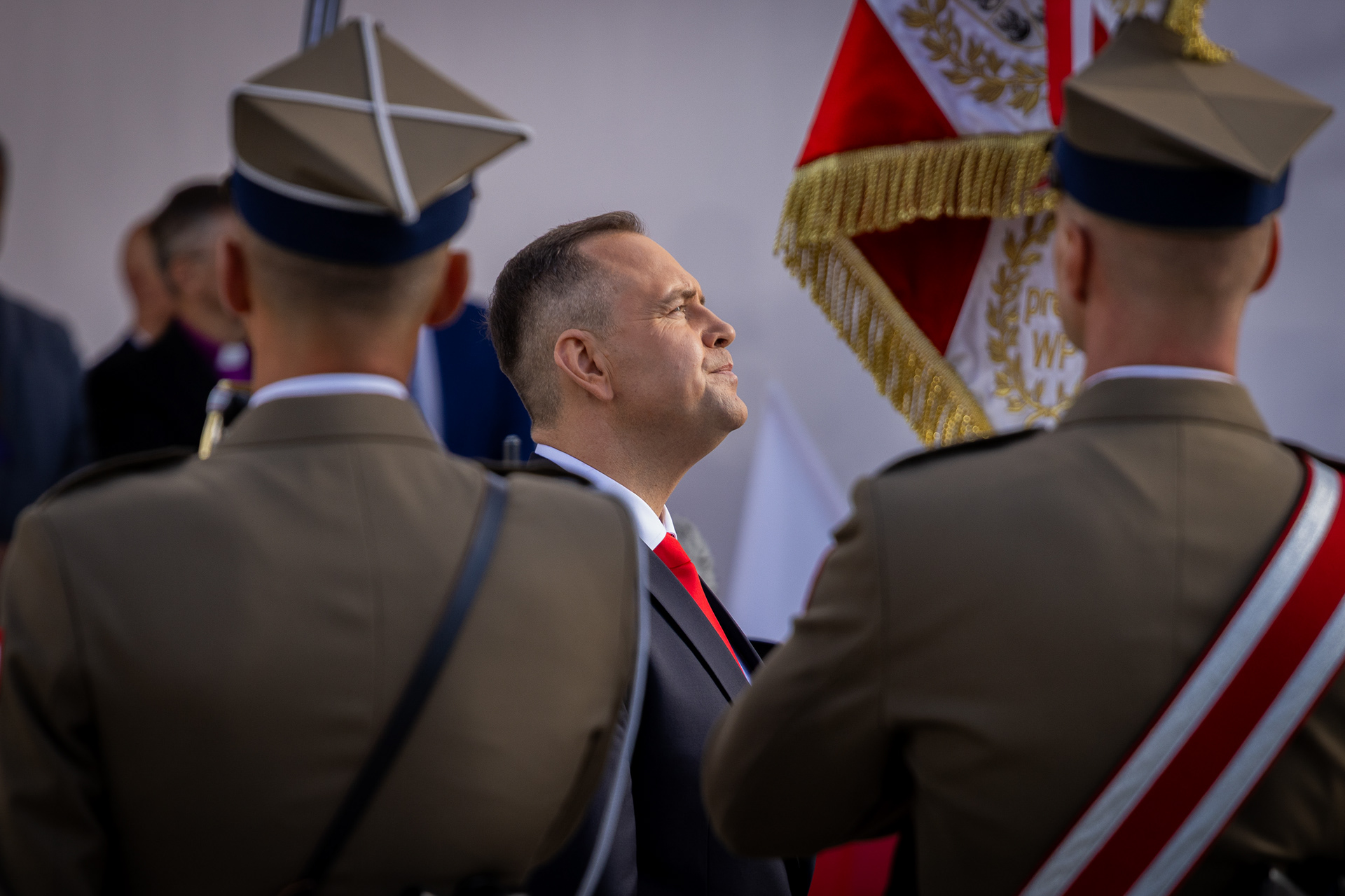 The President of the Republic of Poland, Karol Nawrocki, assumes command over the Armed Forces of the Republic of Poland. Photo © Marek Ladzinski / FORUM