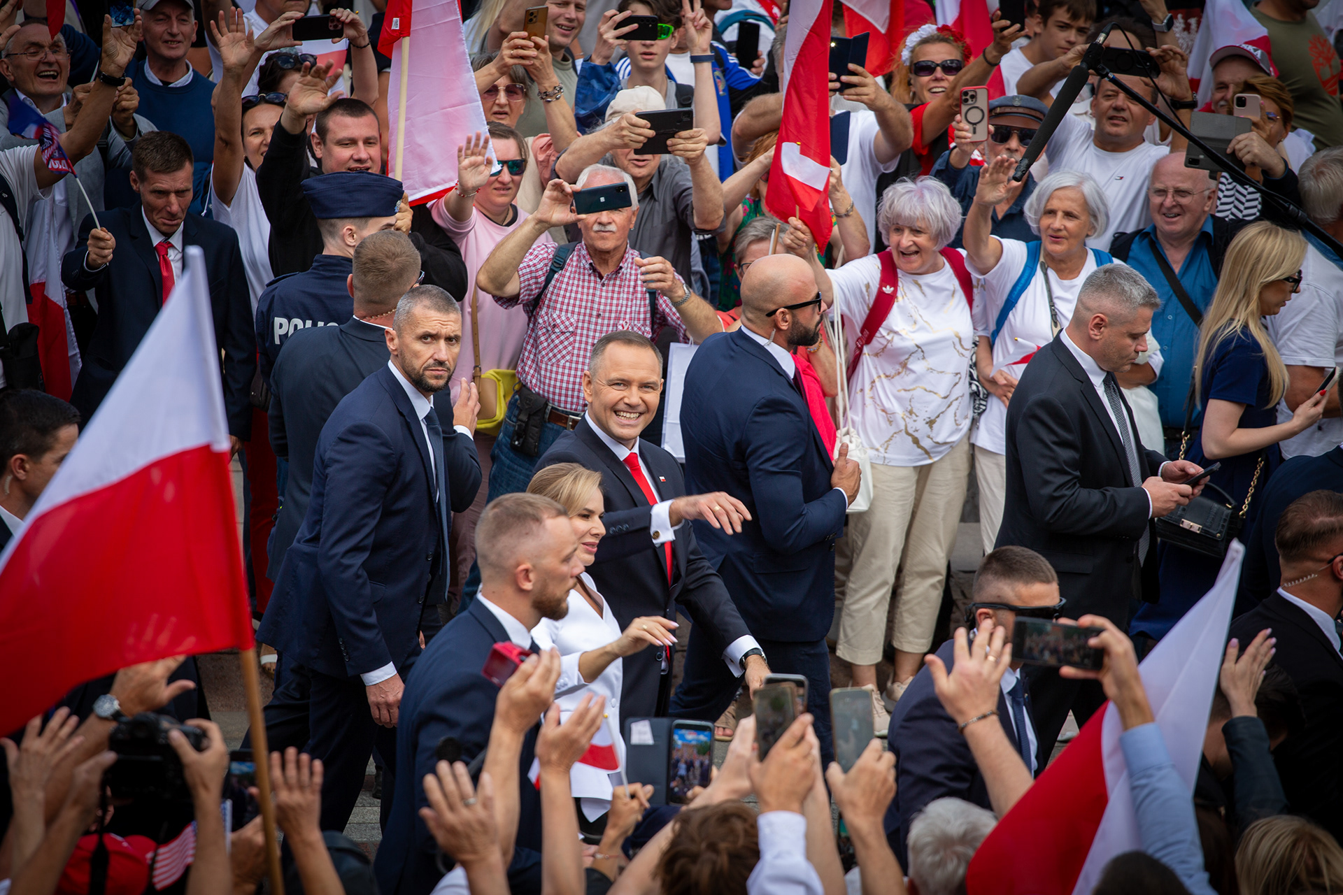 The President of the Republic of Poland, Karol Nawrocki, assumes command over the Armed Forces of the Republic of Poland. Photo © Marek Ladzinski / FORUM