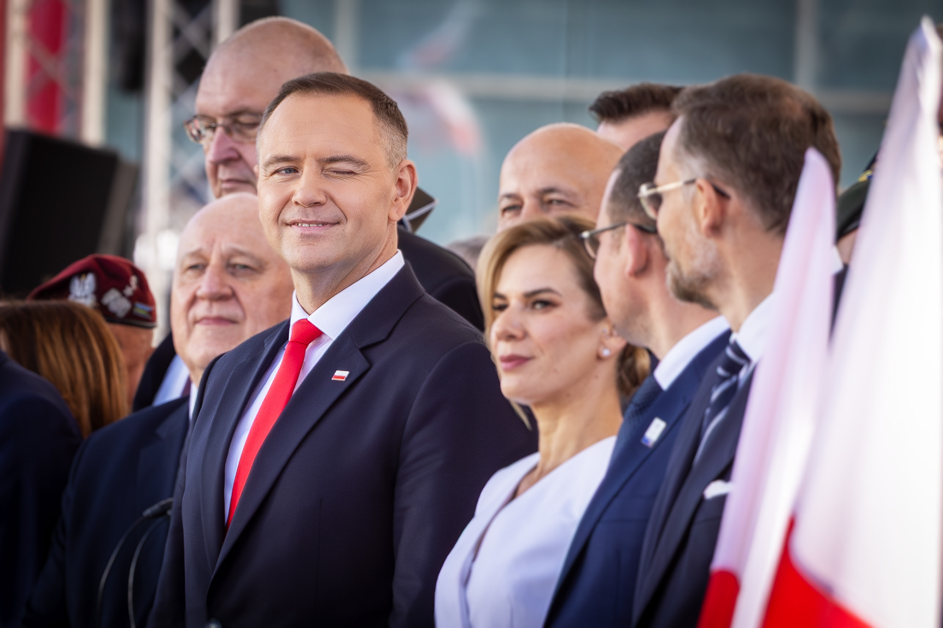 The President of the Republic of Poland, Karol Nawrocki, assumes command over the Armed Forces of the Republic of Poland. Photo © Marek Ladzinski / FORUM