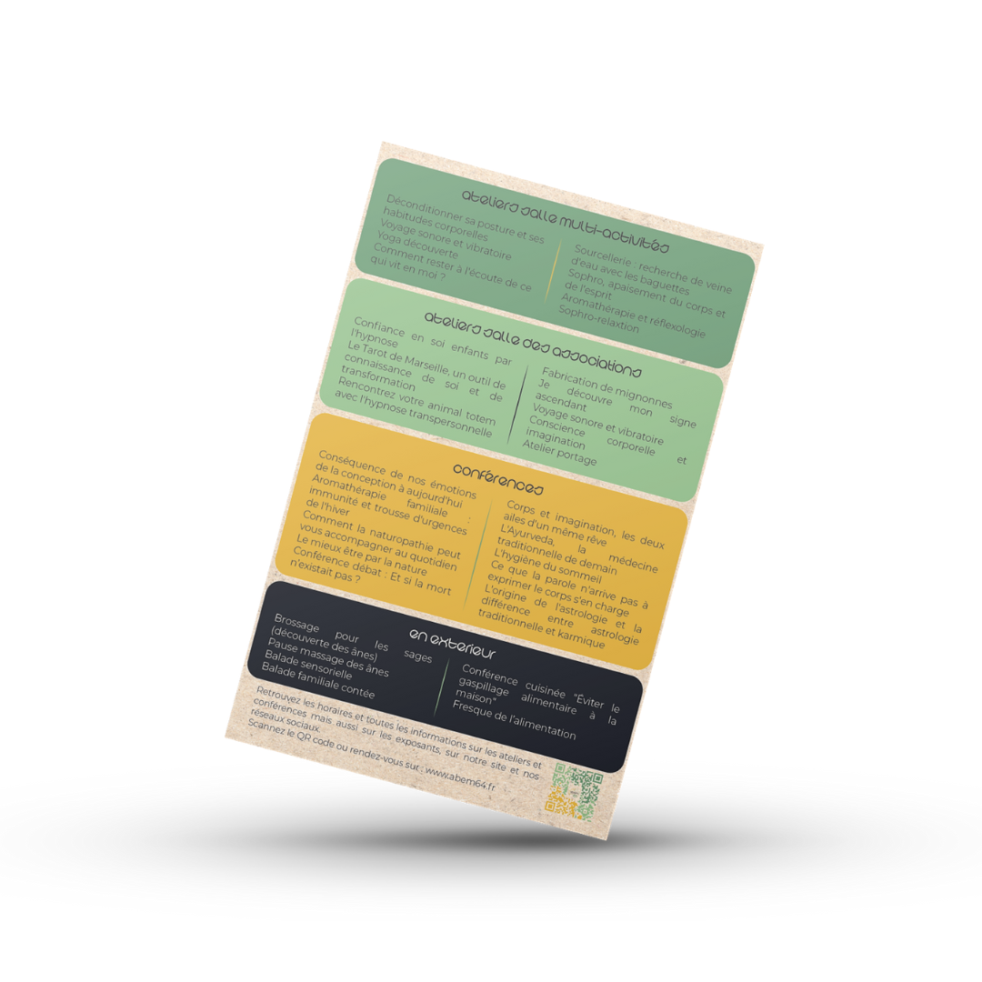 Flyer verso - 2023